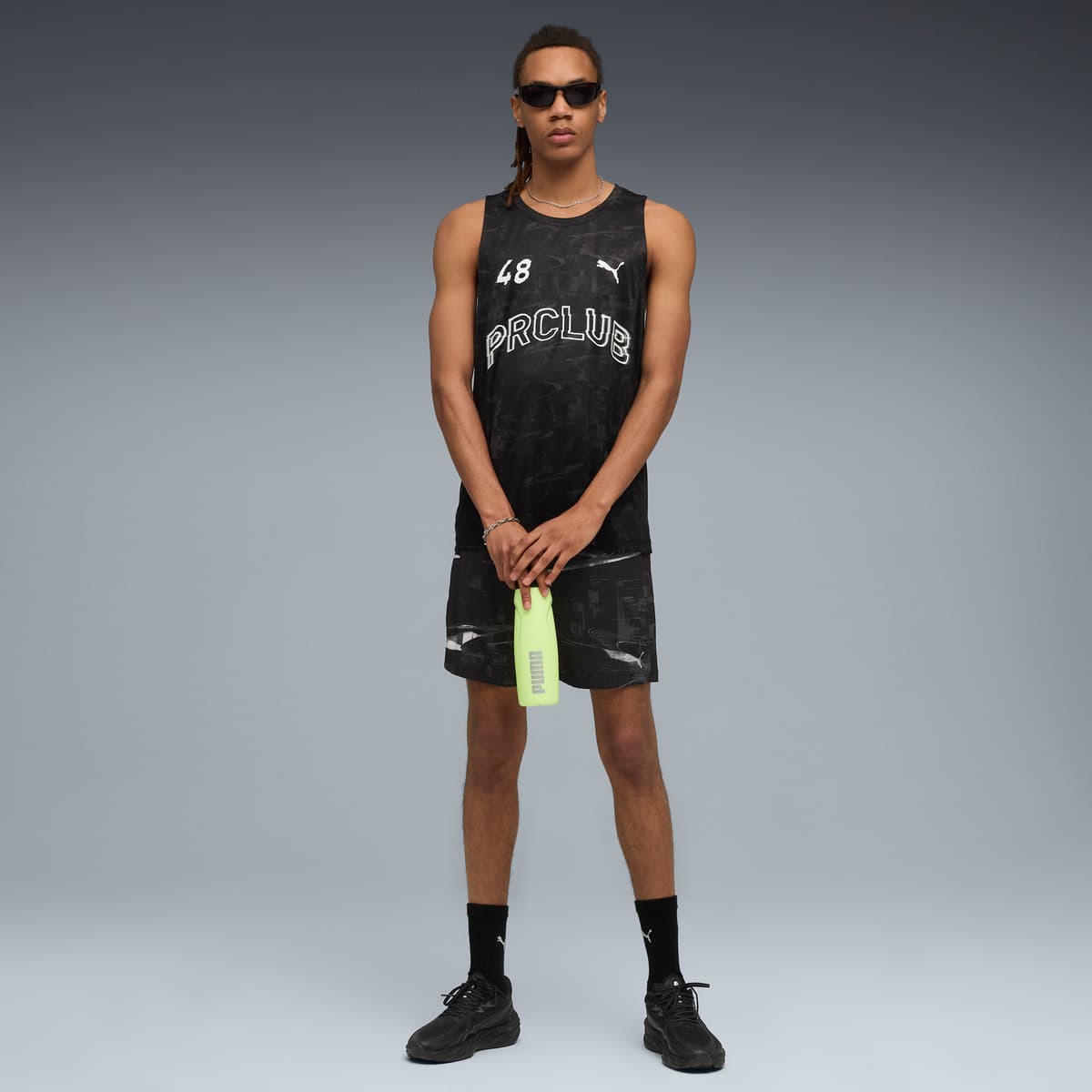 PUMA RUN VELOCITY short voor Heren, Zwart, Maat 4XL thumbnail 2