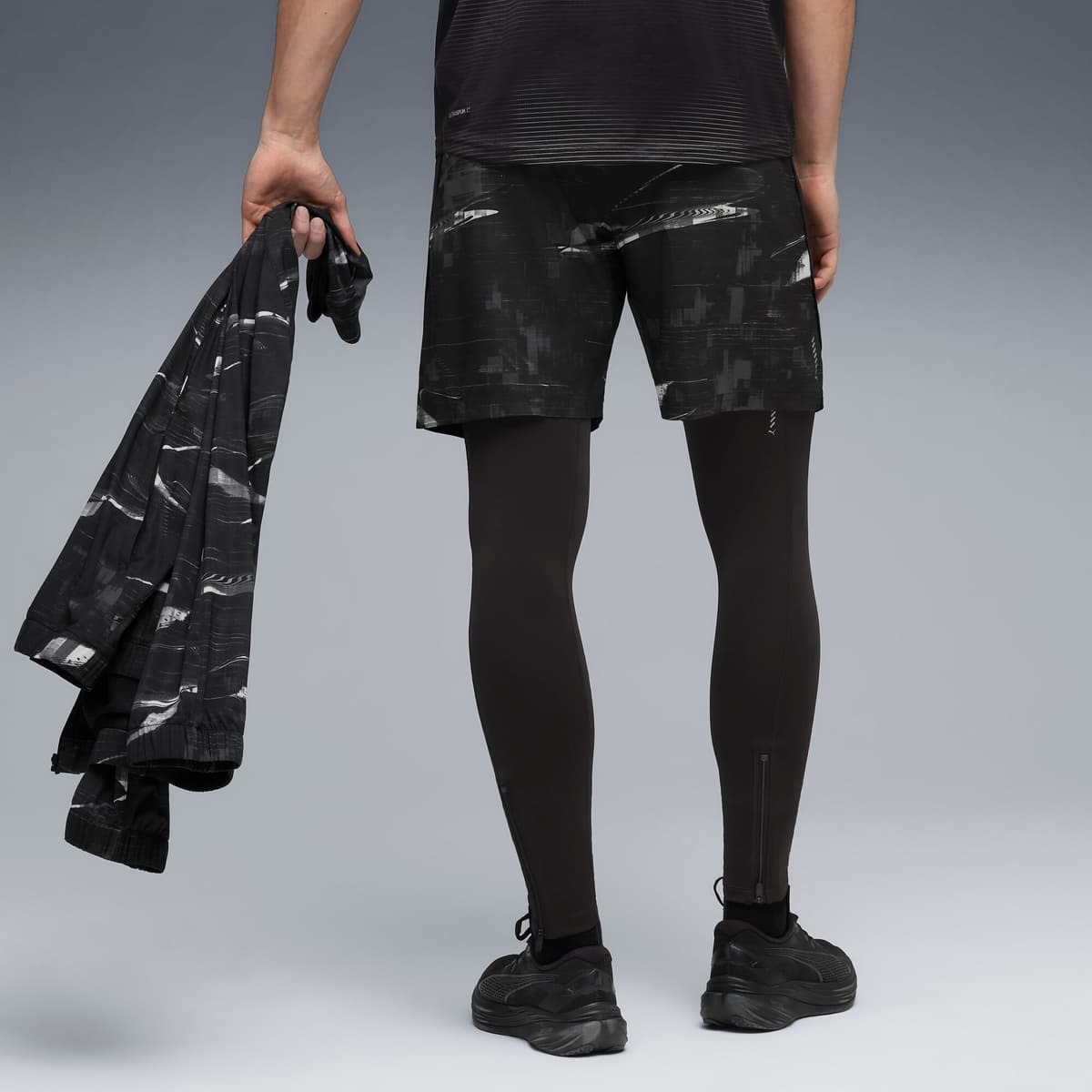 PUMA RUN VELOCITY short voor Heren, Zwart, Maat XS thumbnail 3