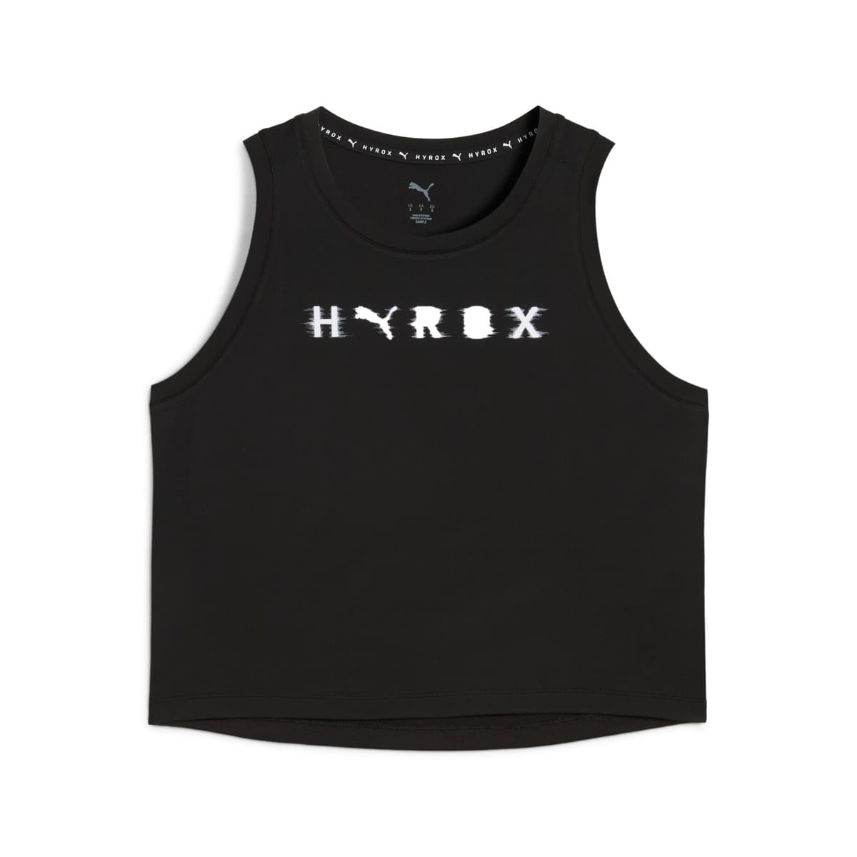 PUMA x HYROX CLOUDSPUN ThermoAdapt korte tanktop voor Dames, Zwart, Maat L thumbnail 3