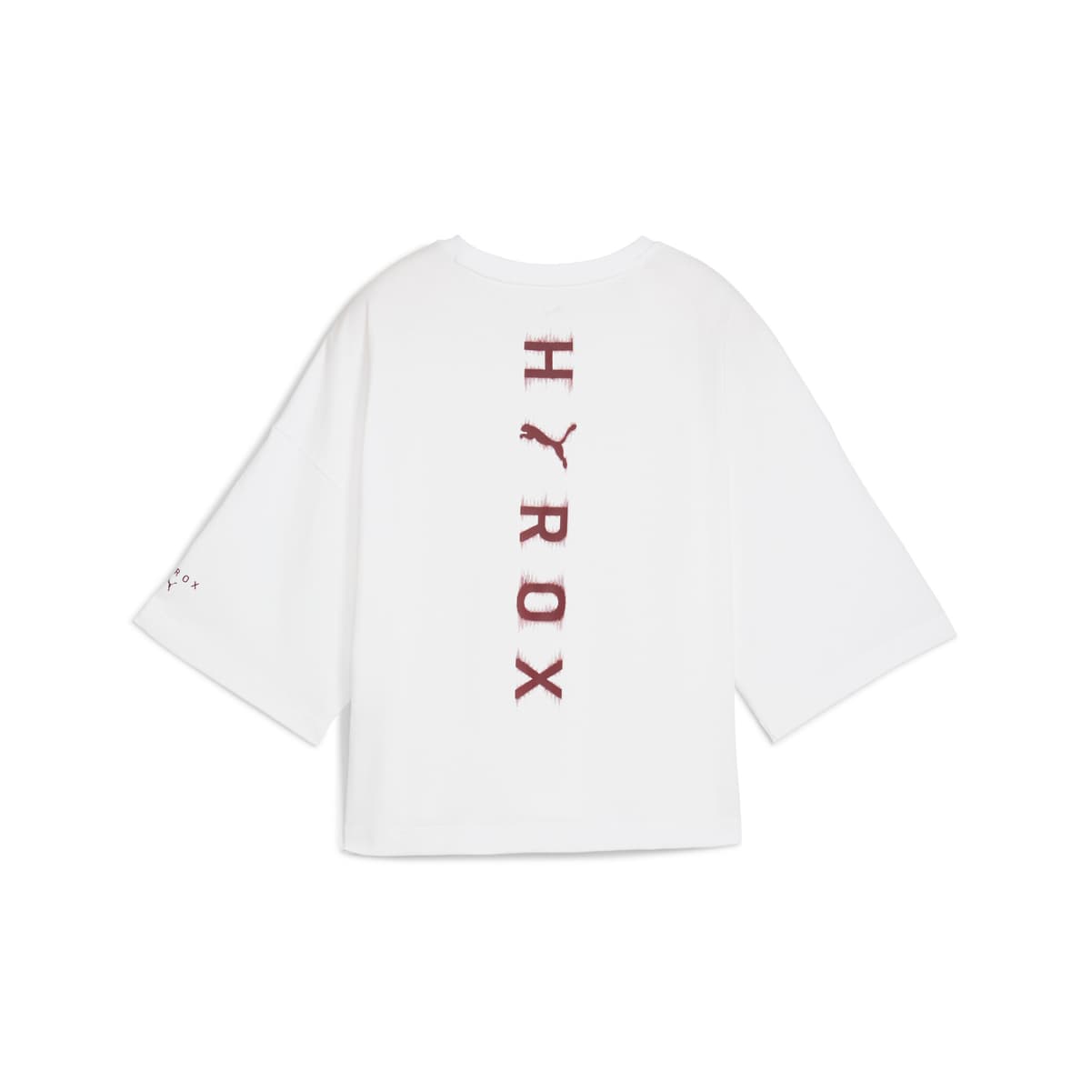 PUMA x HYROX kort Lifestyle-T-shirt voor Dames, Wit, Maat S thumbnail 2