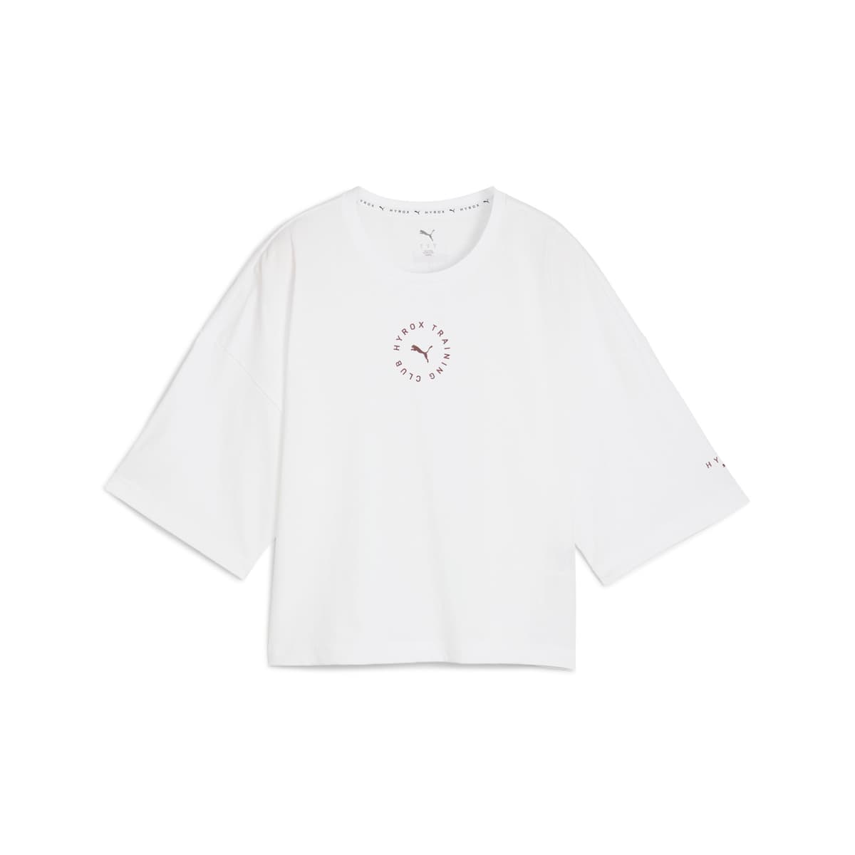 PUMA x HYROX kort Lifestyle-T-shirt voor Dames, Wit, Maat S thumbnail 3