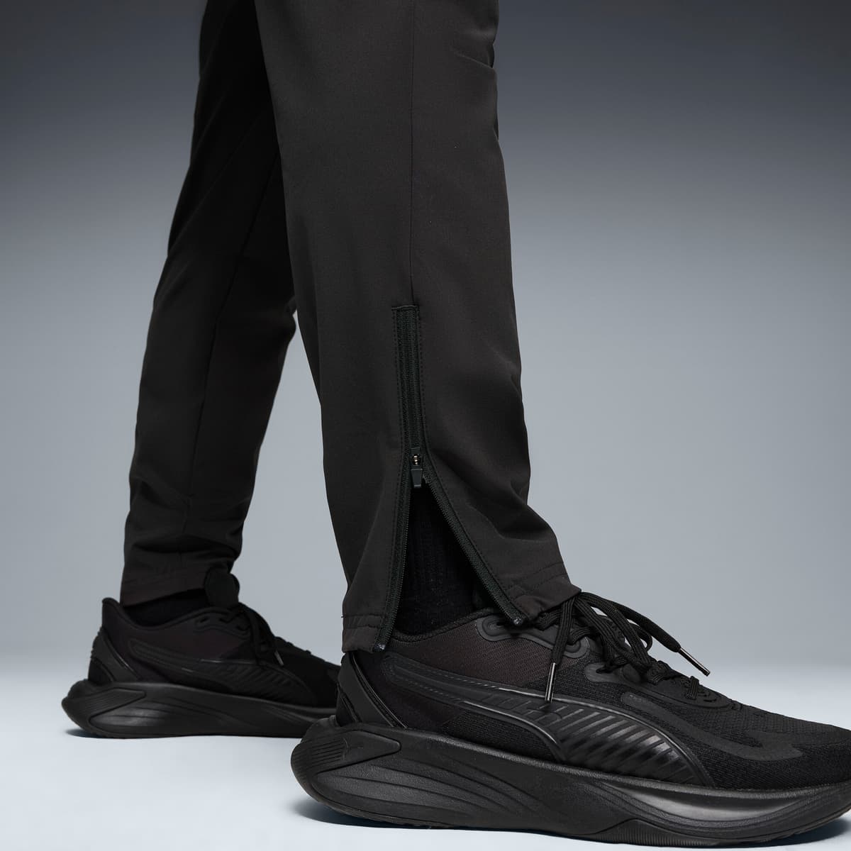 PUMA FLEX STRETCH geweven trainingsbroek voor Heren, Zwart, Maat S thumbnail 5