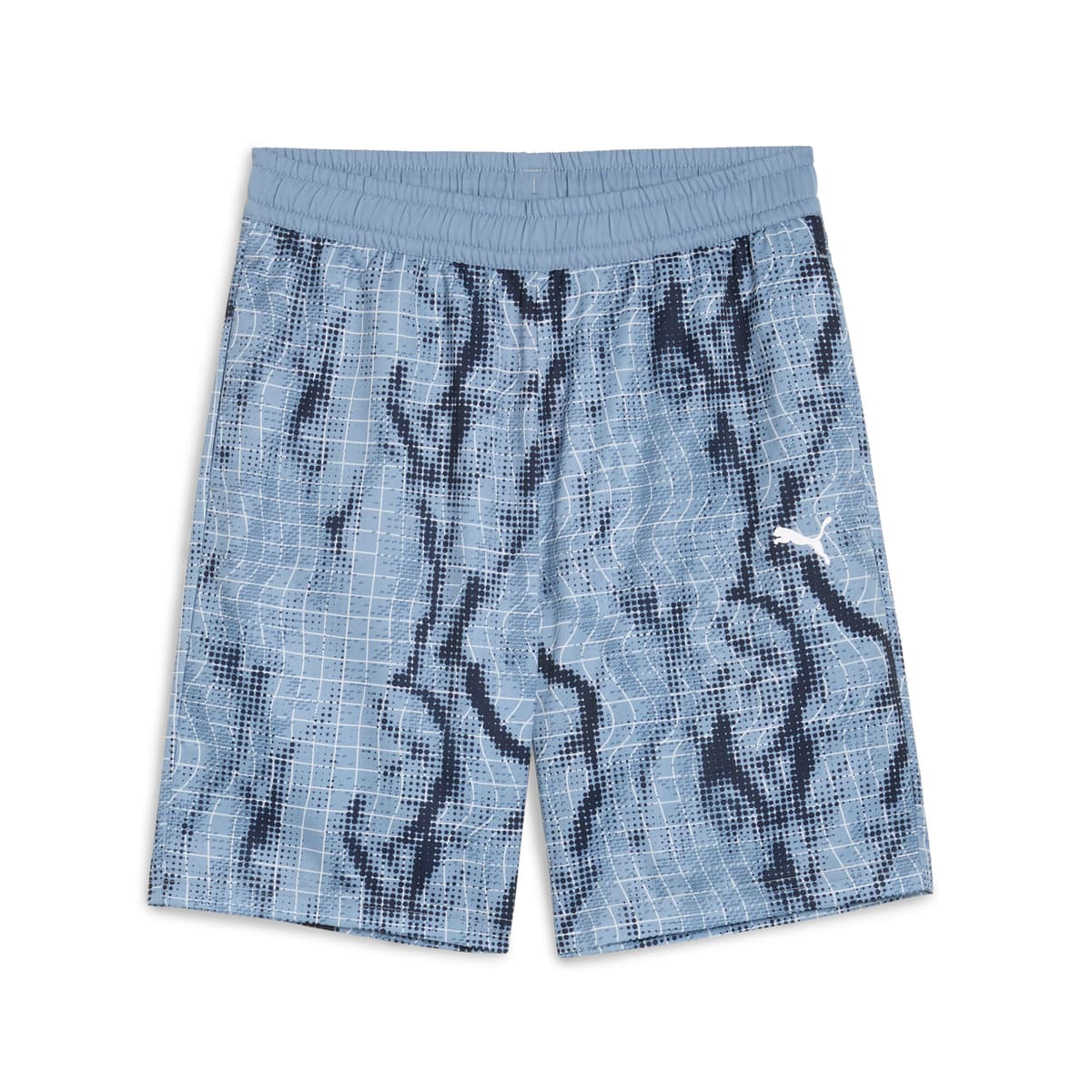 PUMA TRAIN ALL DAY Essentials geweven shorts voor Heren, Blauw, Maat 13-14Y