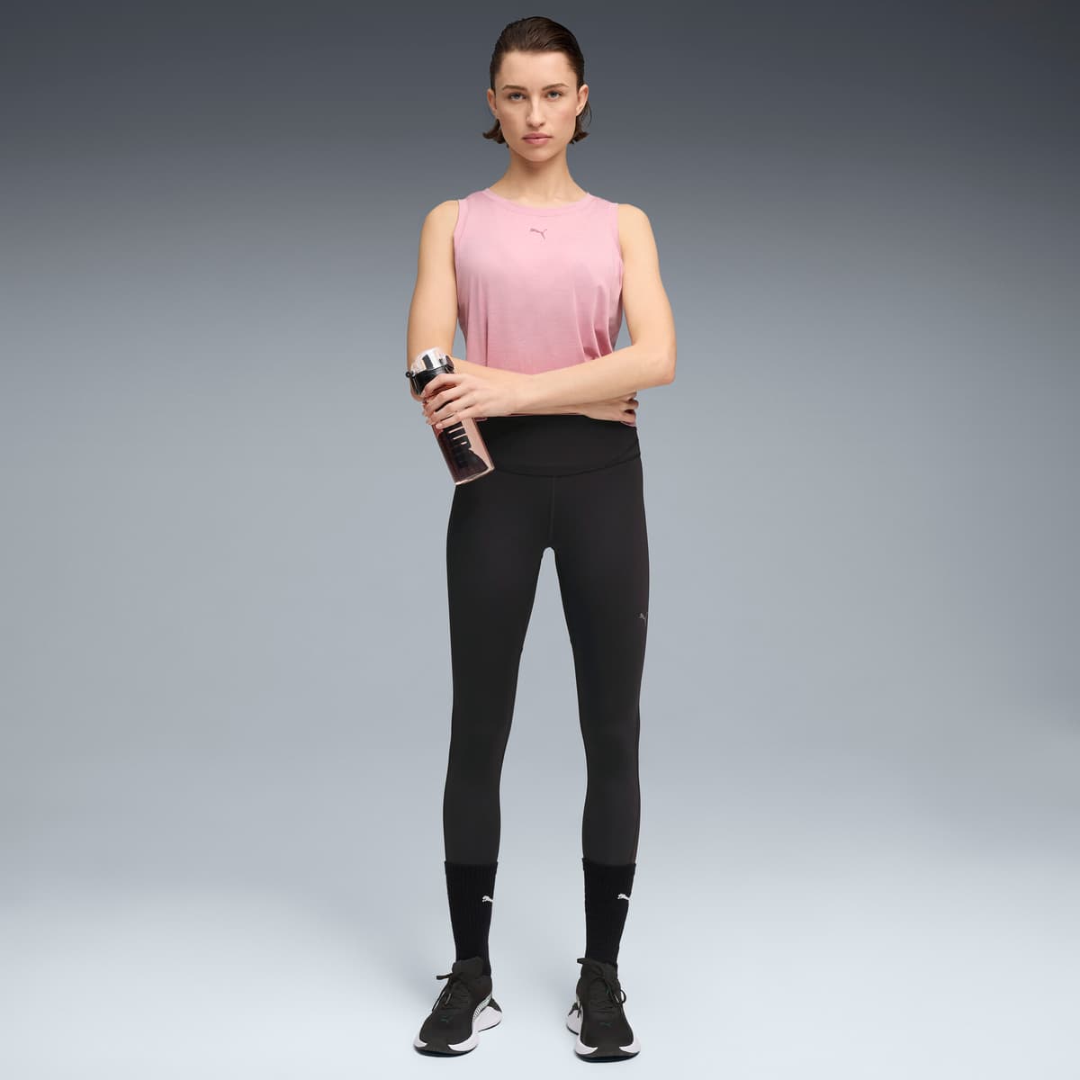 PUMA CLOUDSPUN trainingstanktop voor Dames, Roze, Maat XS thumbnail 4