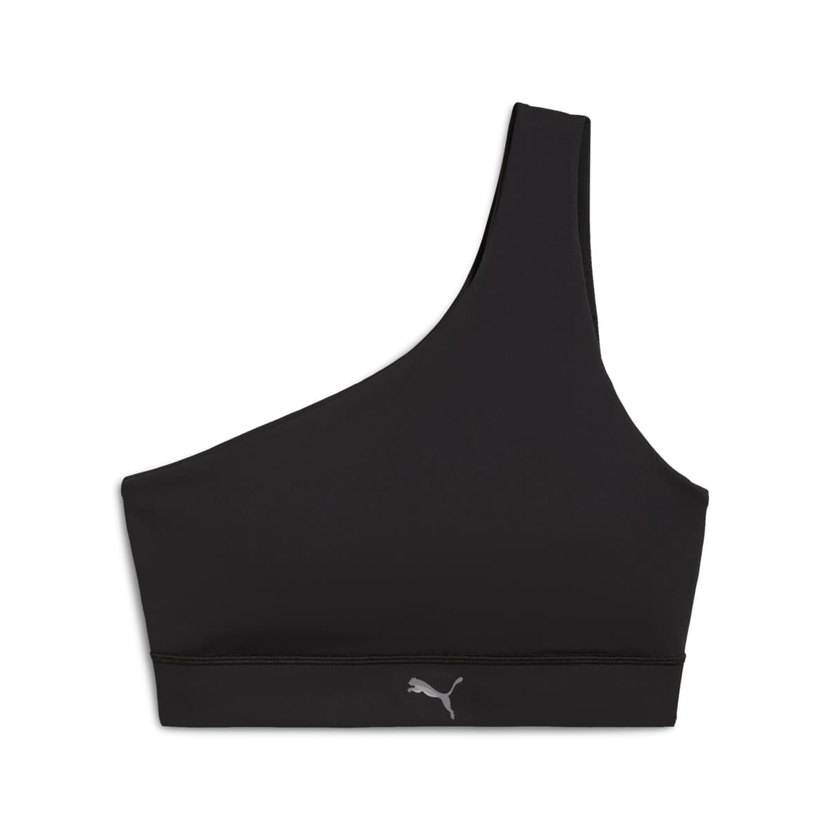 PUMA SHAPE asymmetrische bh voor Dames, Zwart, Maat S thumbnail 3