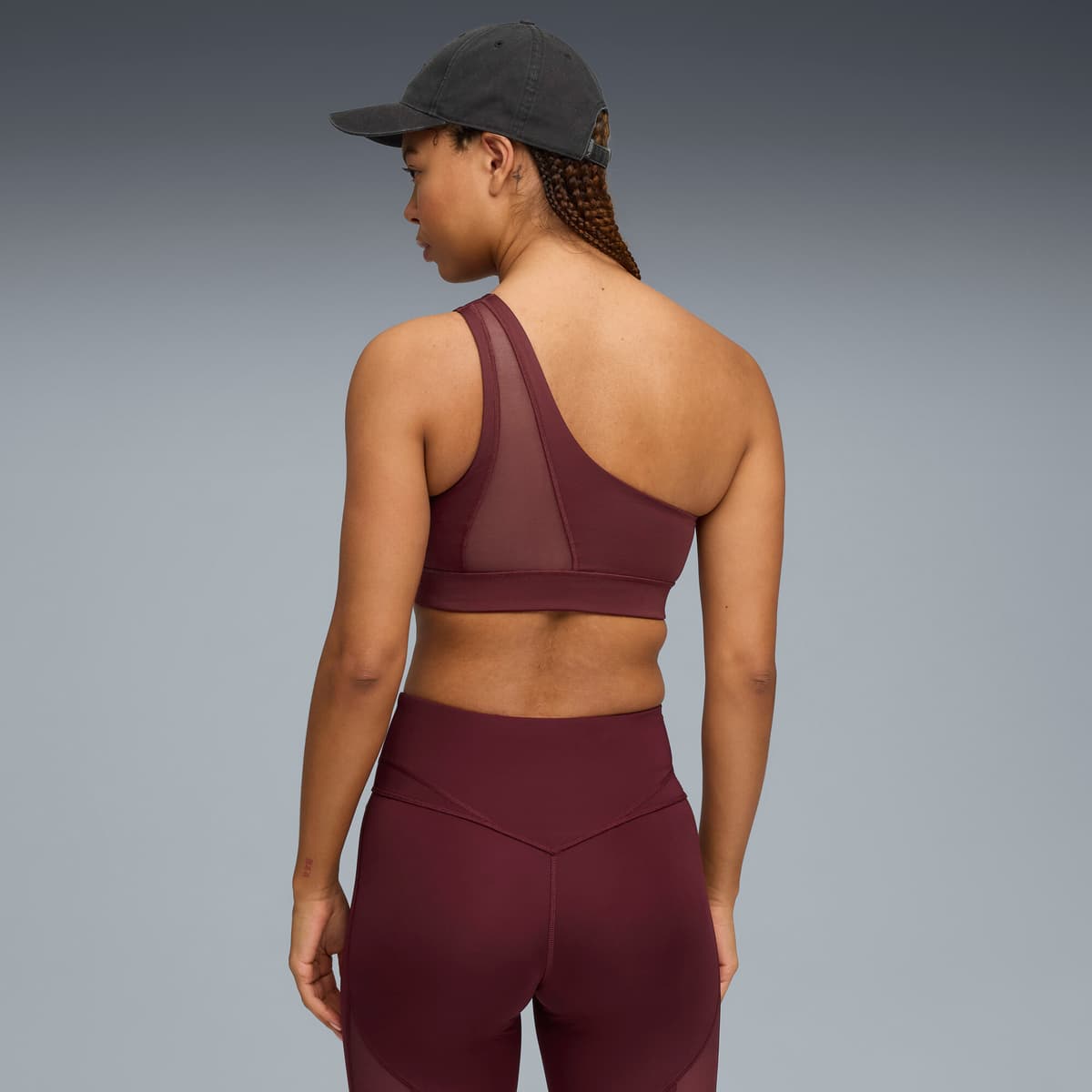 PUMA SHAPE asymmetrische bh voor Dames, Maat XL thumbnail 5