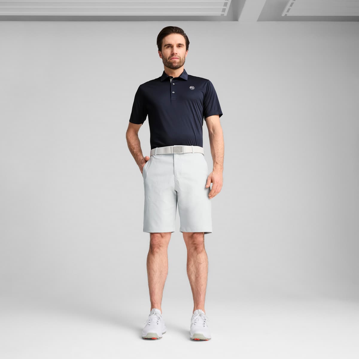 PUMA Dealer 10"golfshort voor Heren, Grijs, Maat 30 thumbnail 5