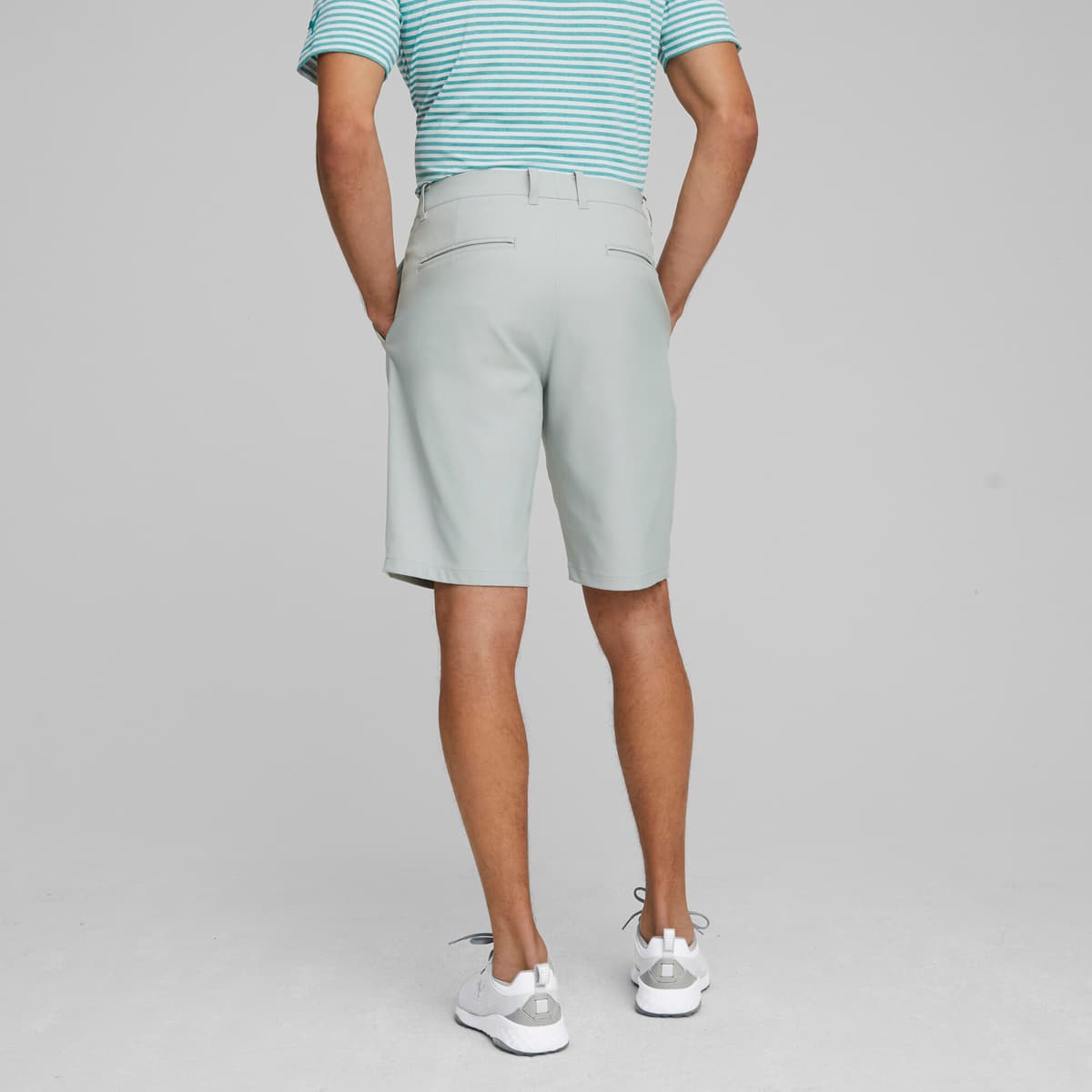 PUMA Dealer 10"golfshort voor Heren, Grijs, Maat 30 thumbnail 4