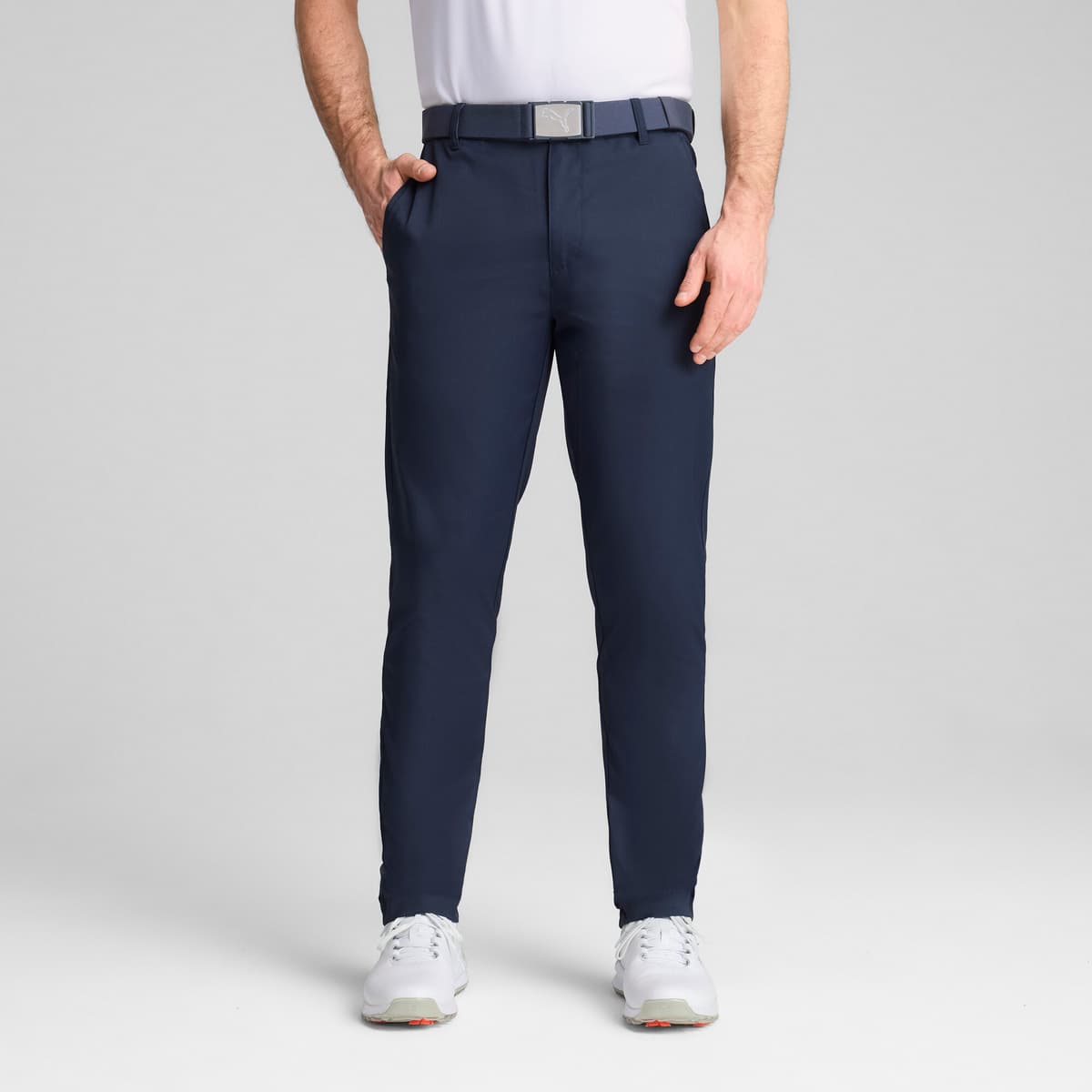 PUMA Dealer getailleerde golfbroek voor Heren, Blauw, Maat 36/34