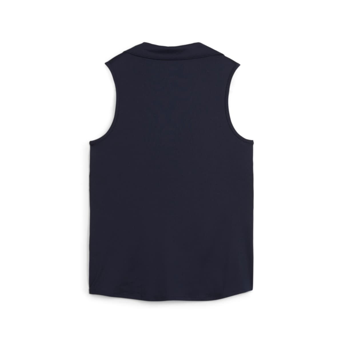 PUMA Cloudspun mouwloze golfpolo met biezen voor Dames, Blauw, Maat M thumbnail 2