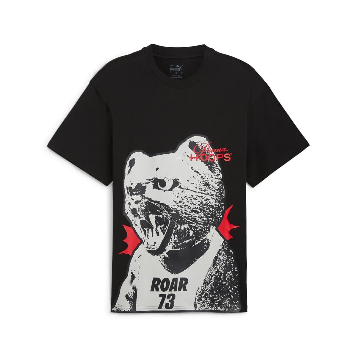 PUMA He Can Hoop basketbalshirt voor Heren, Zwart, Maat L thumbnail 3