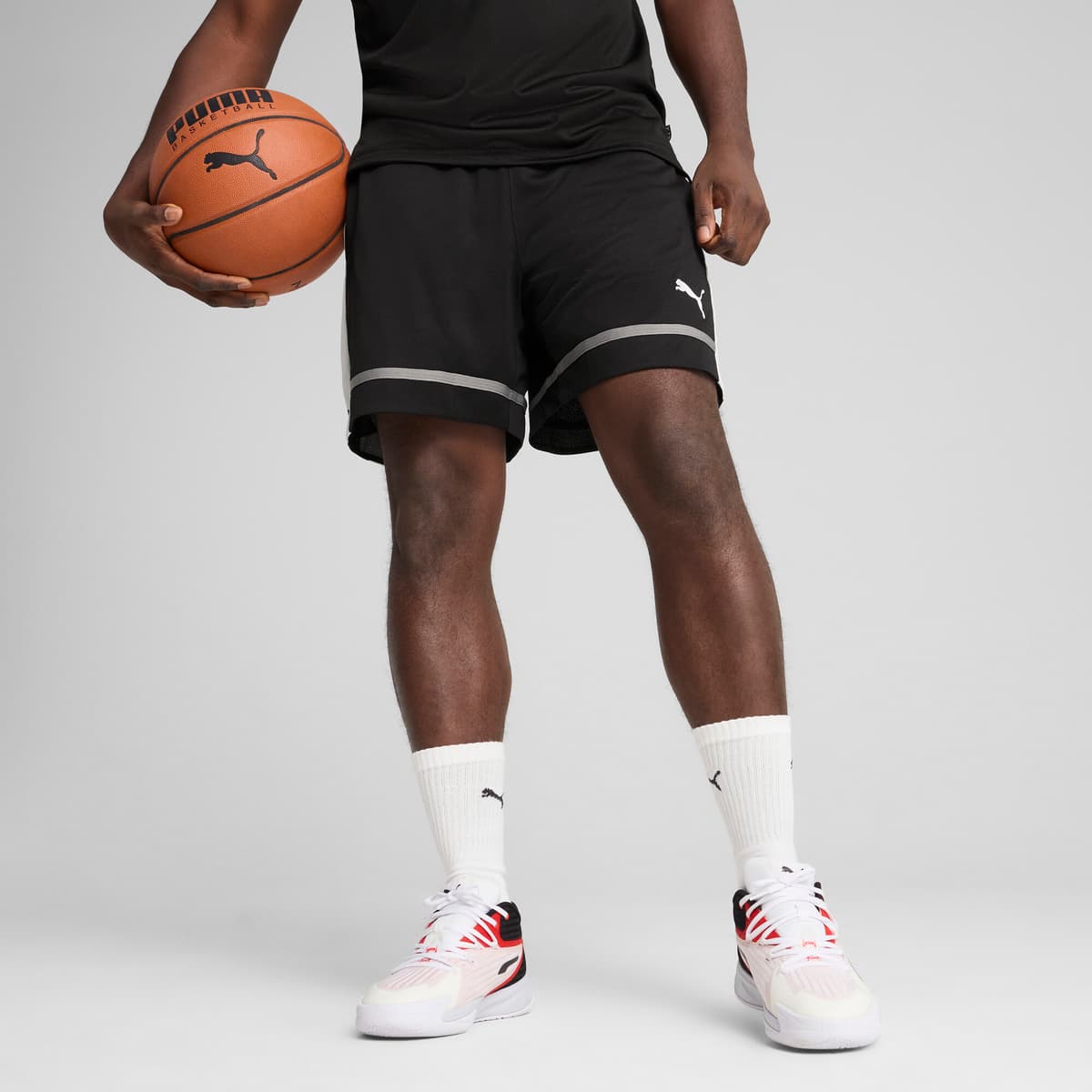 PUMA The All Jaws basketbalshort voor Heren, Zwart, Maat XL thumbnail 5