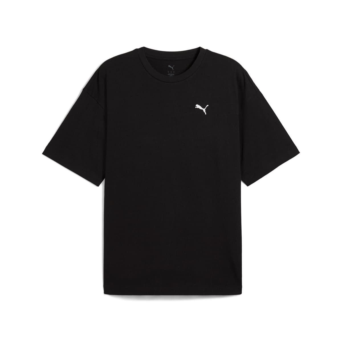 PUMA WARDROBE ESS Oversized T-shirt voor Heren, Zwart, Maat S thumbnail 3