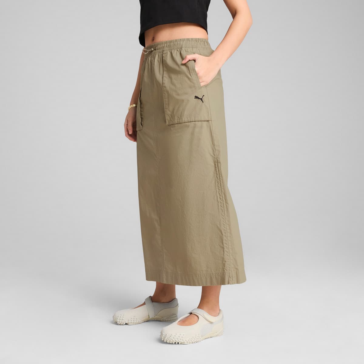 FUTURE.PUMA.ARCHIVE geweven afritsrok voor Dames, Maat L