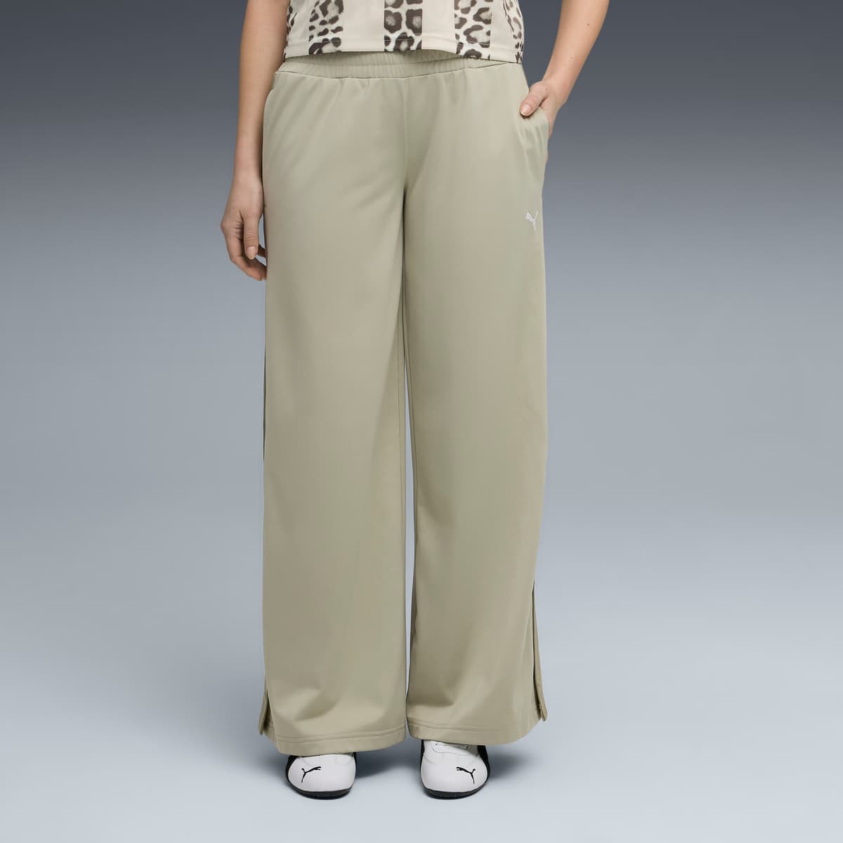 PUMA WARDROBE Essentials Popperbroek laag model voor Dames, Maat S