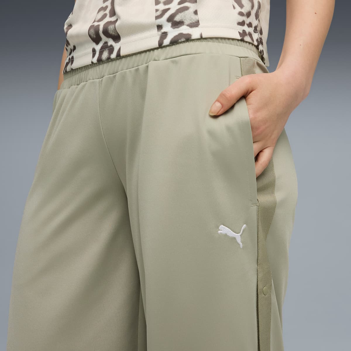 PUMA WARDROBE Essentials Popperbroek laag model voor Dames, Maat S thumbnail 4