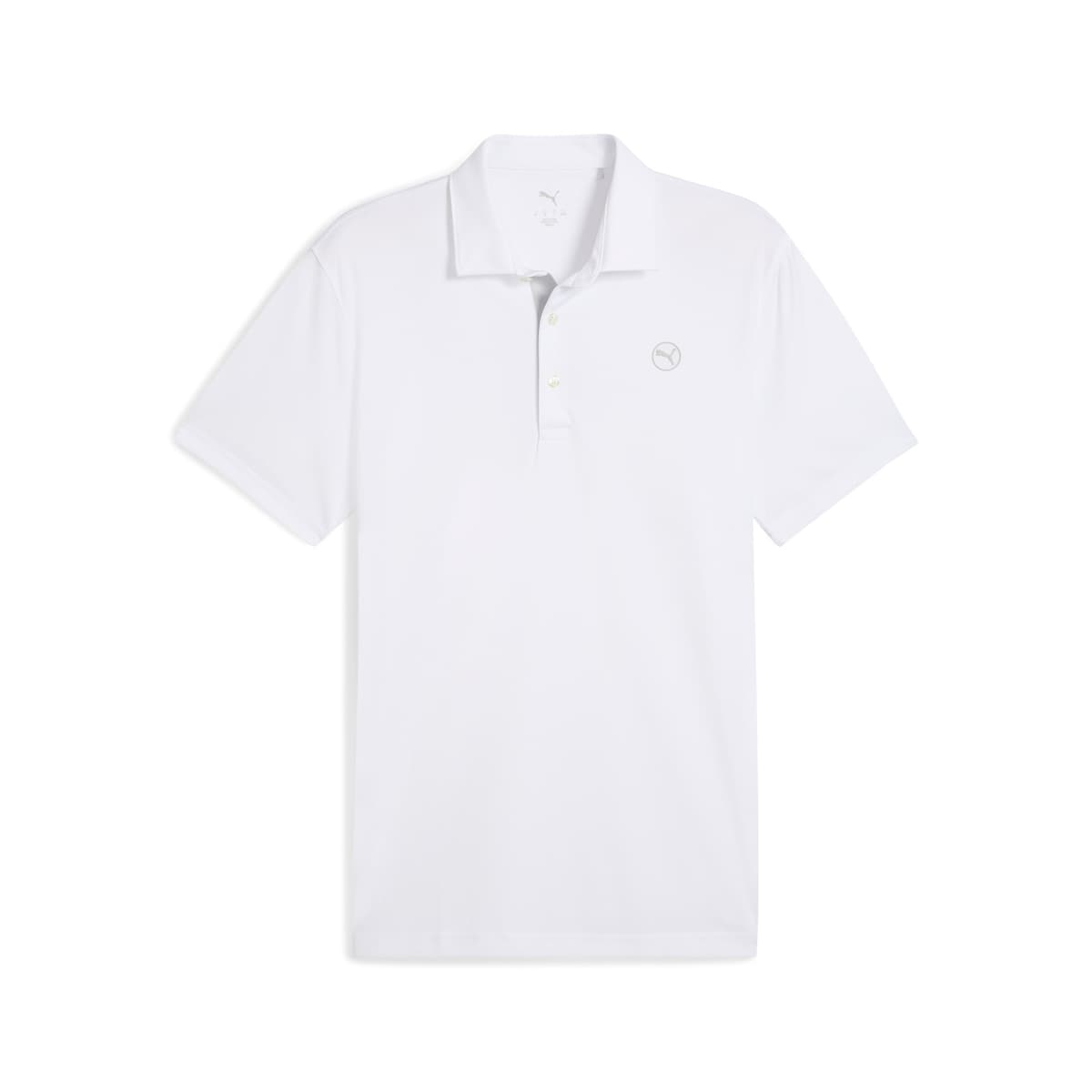 PUMA Pure 2.0 golfpoloshirt voor Heren, Wit, Maat L thumbnail 3