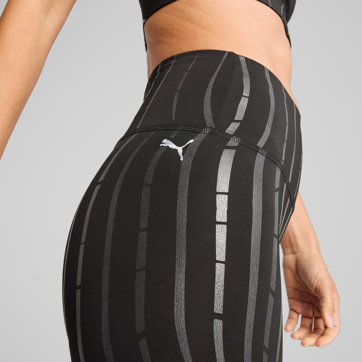 PUMA Stewie 4 Prism basketballegging voor Dames, Zwart, Maat XS thumbnail 2