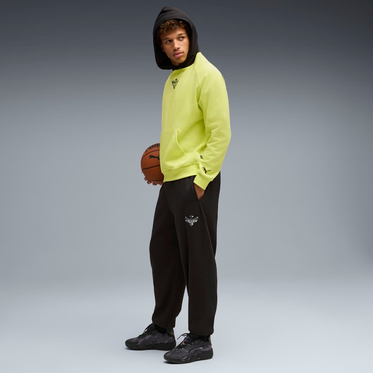 PUMA Melo Alwayz On 1 basketbalhoodie voor Heren, Maat XS thumbnail 4