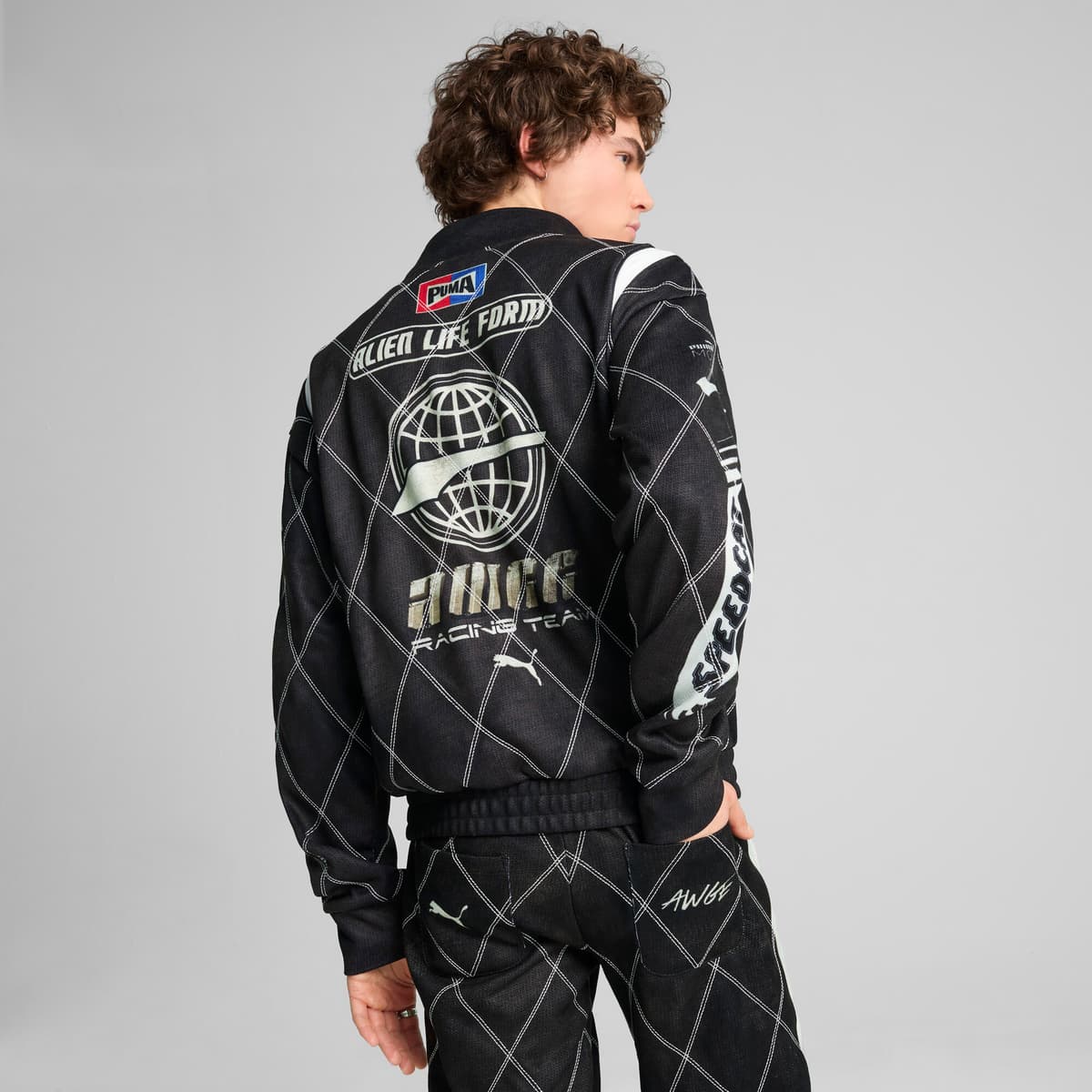 A$AP ROCKY x PUMA verweerd sweatshirt, Zwart, Maat M thumbnail 5