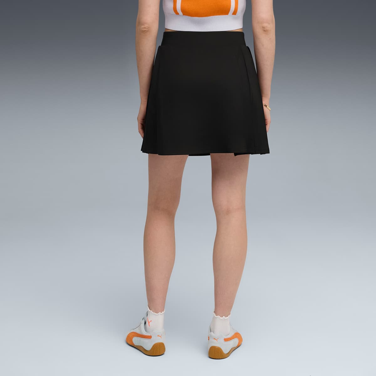 PUMA Wardrobe Essentials plooirok voor Dames, Zwart, Maat L thumbnail 5