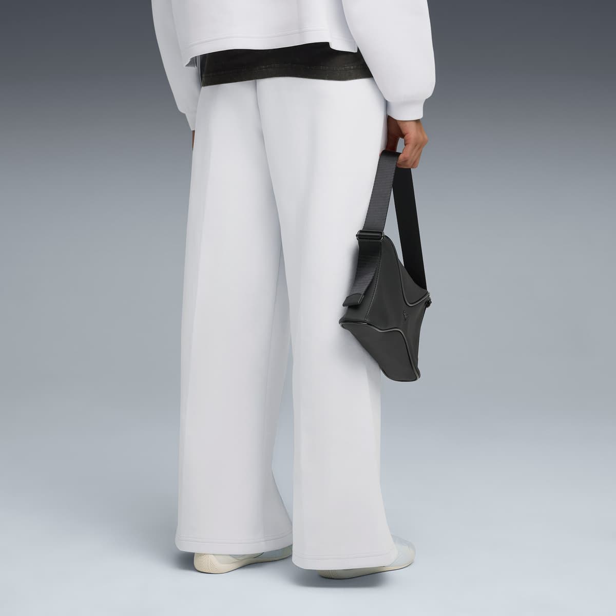 PUMA Wardrobe Essentials relaxte broek voor Dames, Zilver, Maat XL thumbnail 5