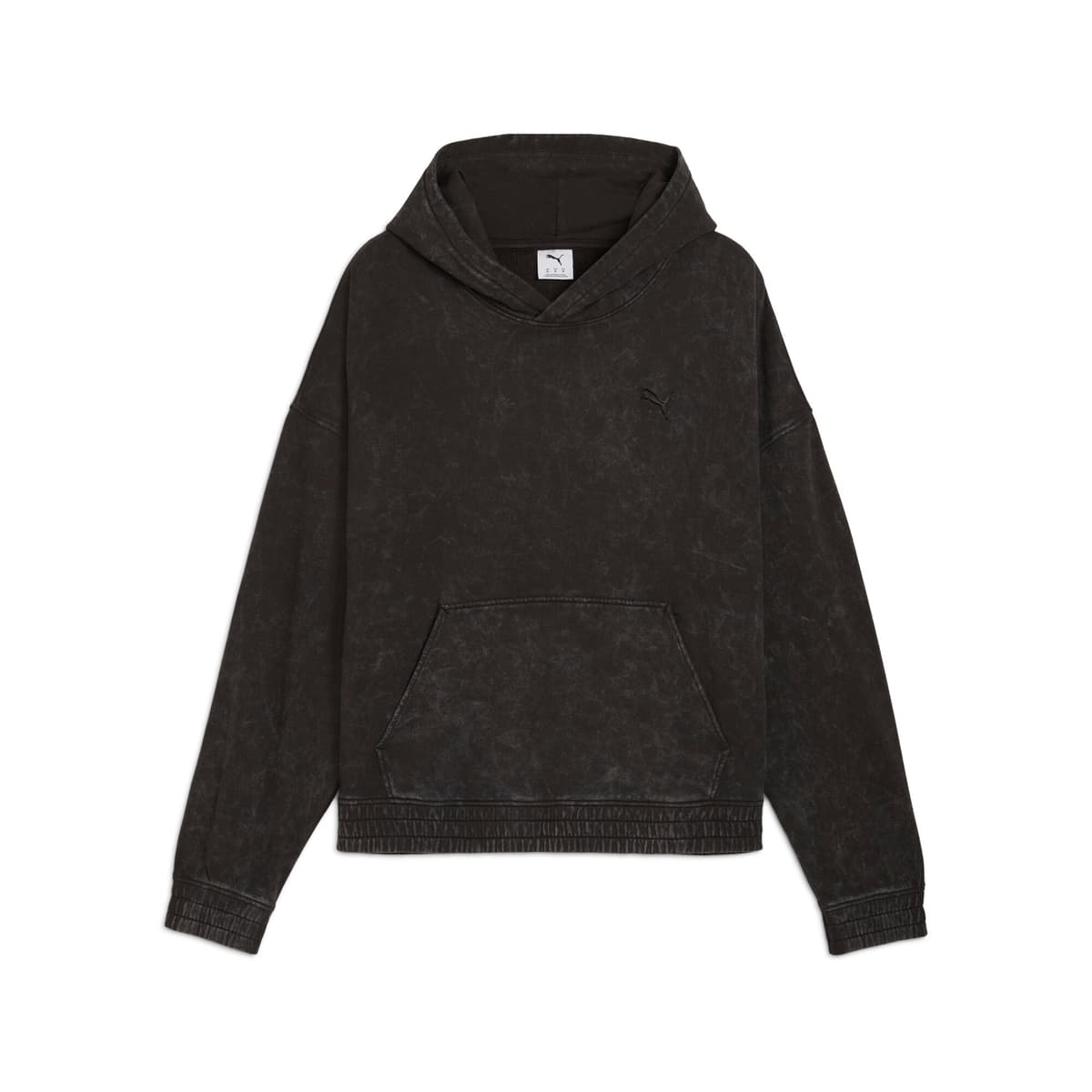 FUTURE.PUMA.ARCHIVE boxy verwassen uniseks hoodie, Zwart, Maat L thumbnail 3