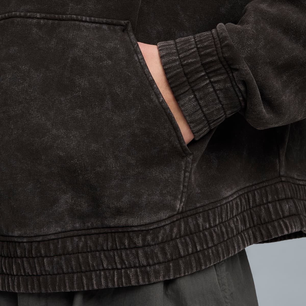 FUTURE.PUMA.ARCHIVE boxy verwassen uniseks hoodie, Zwart, Maat L thumbnail 4