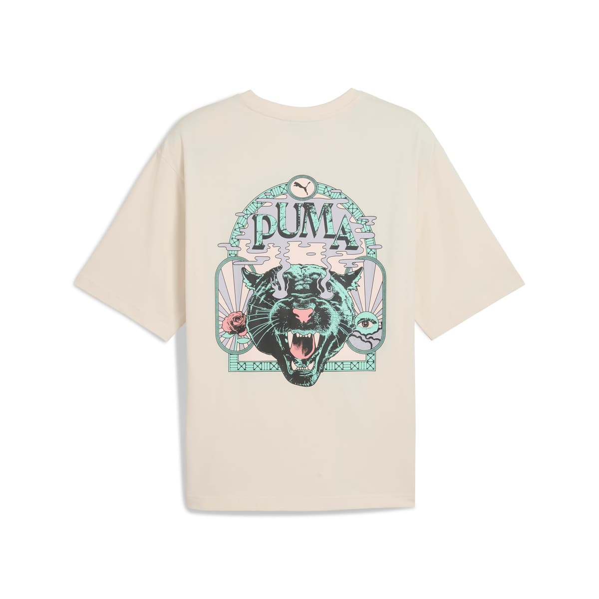 Graphic PUMA Fest boxy T-shirt voor Heren, Maat XS thumbnail 2