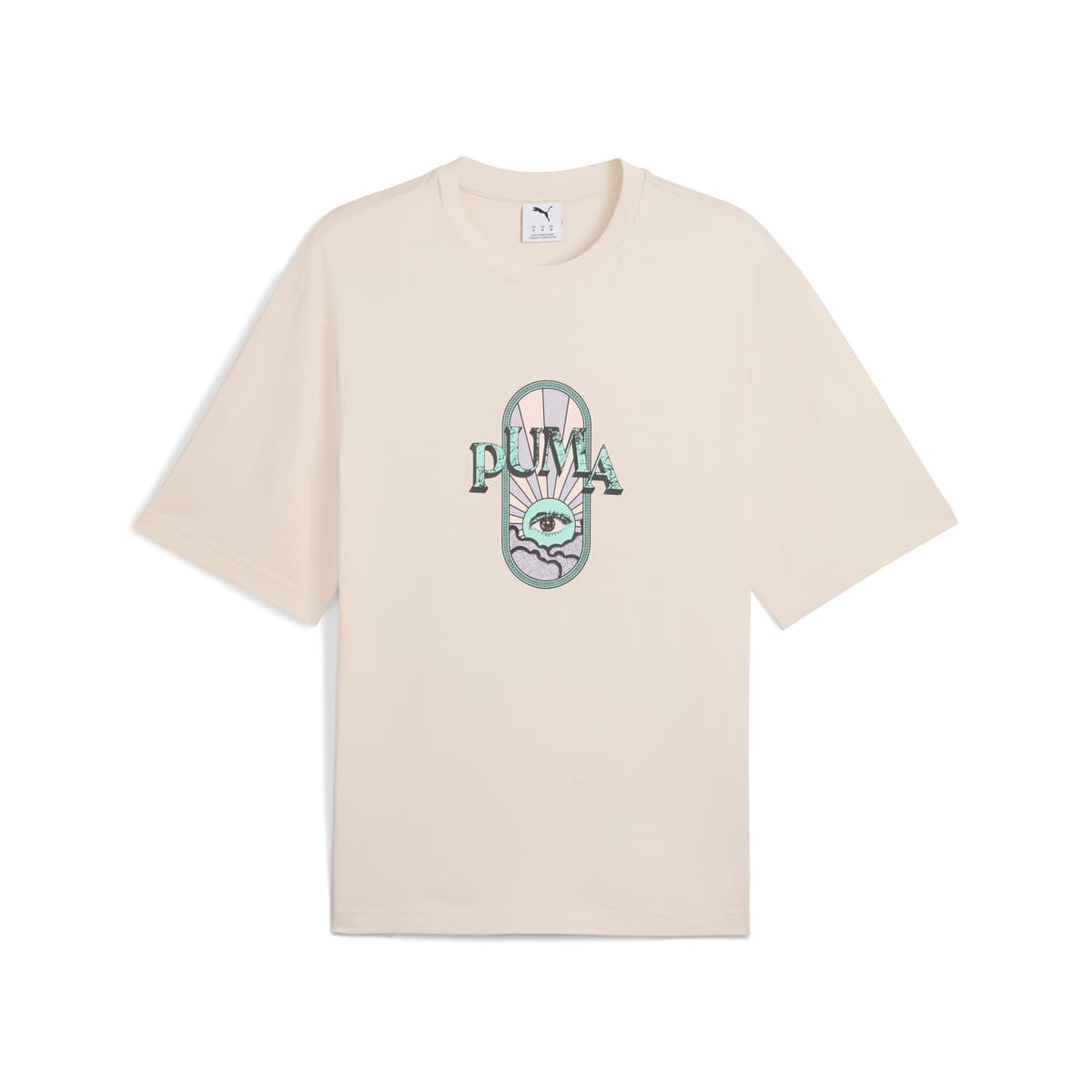 Graphic PUMA Fest boxy T-shirt voor Heren, Maat XS thumbnail 3