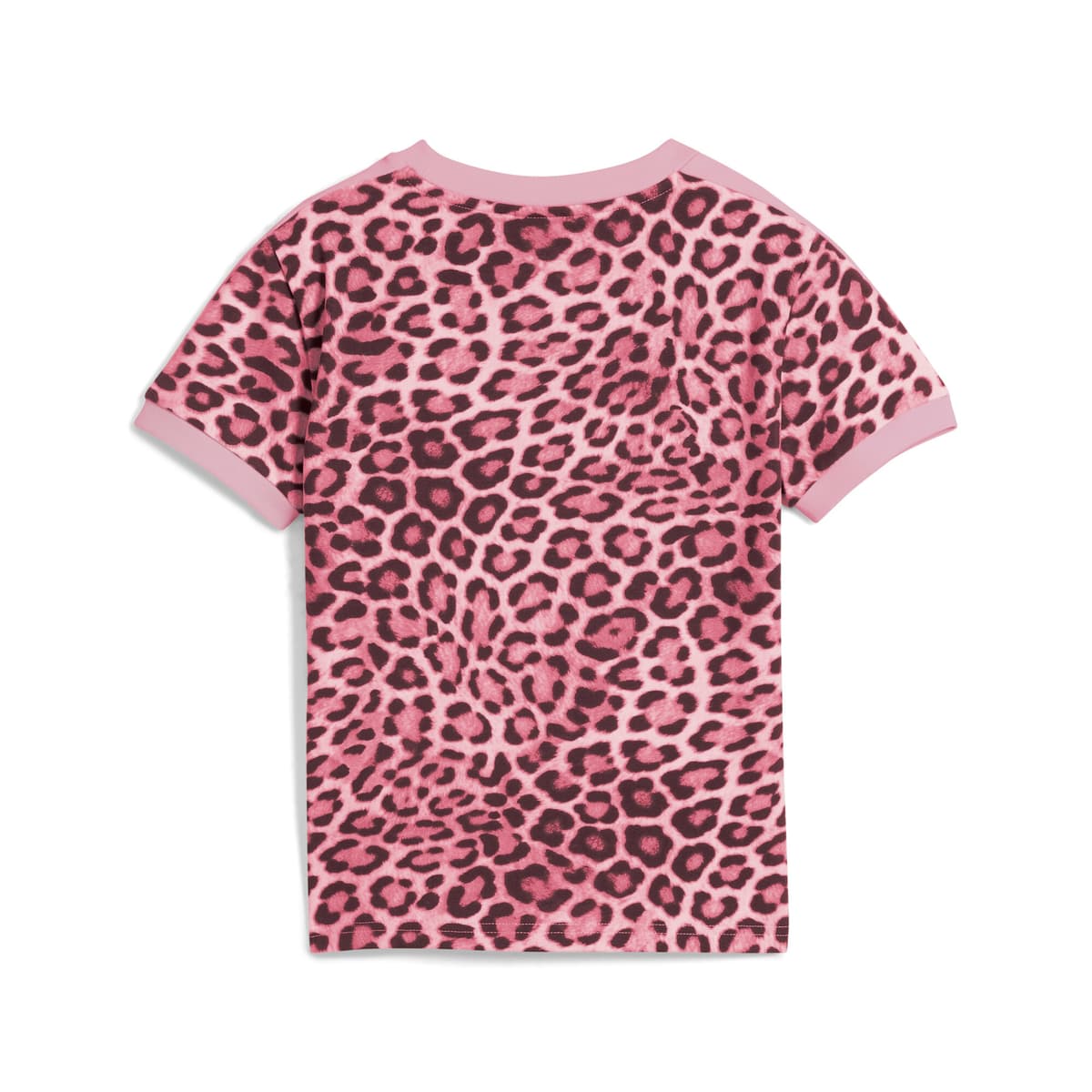 PUMA T7 Leo Luxe Slim T-shirt voor Dames, Roze, Maat XL thumbnail 2