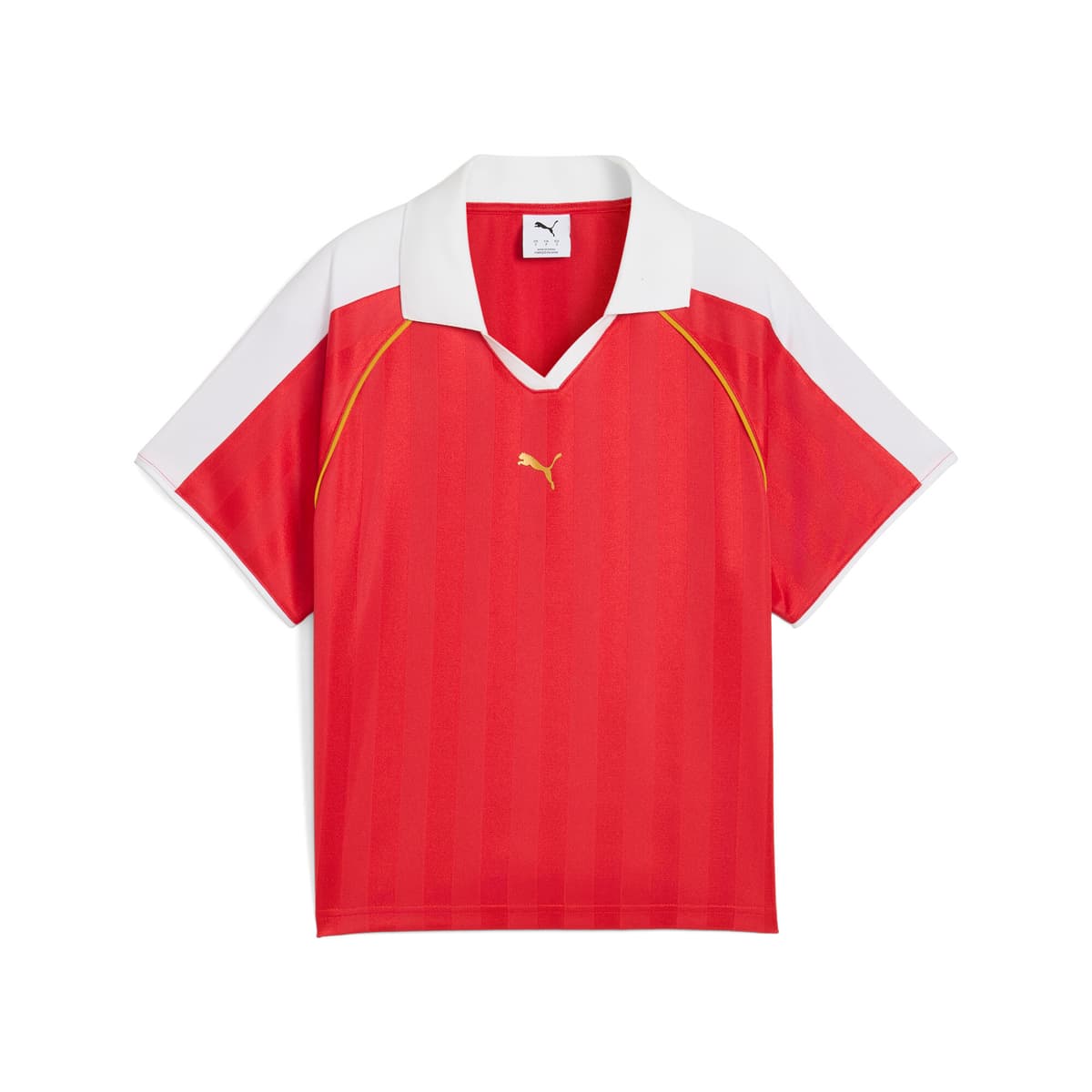 PUMA T7 Relaxed voetbalshirt voor Dames, Rood, Maat L thumbnail 3