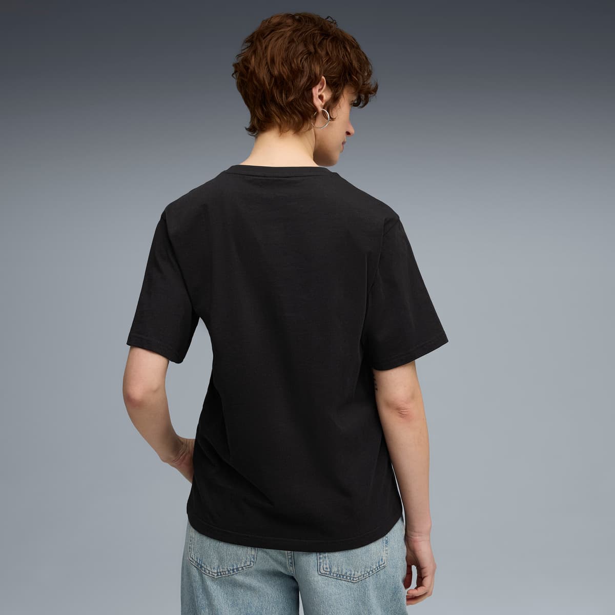 Graphic PUMA Fest relaxed T-shirt voor Dames, Zwart, Maat XL thumbnail 5