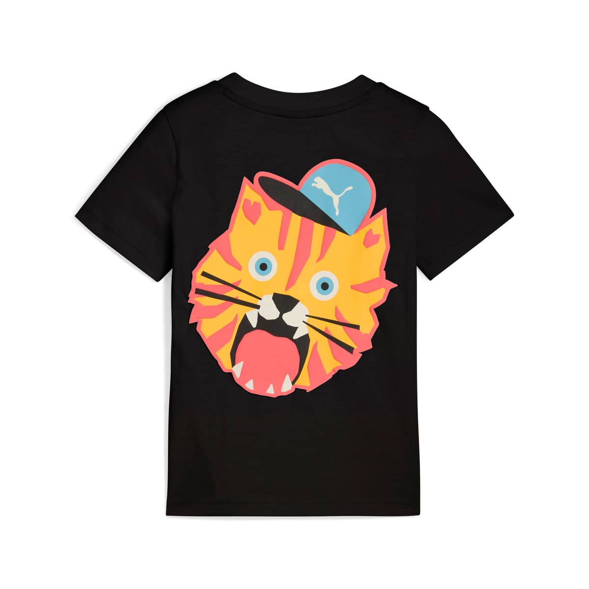 PUMA Moody Cat Graphic T-shirt I, Zwart, Maat 2-3Y thumbnail 2