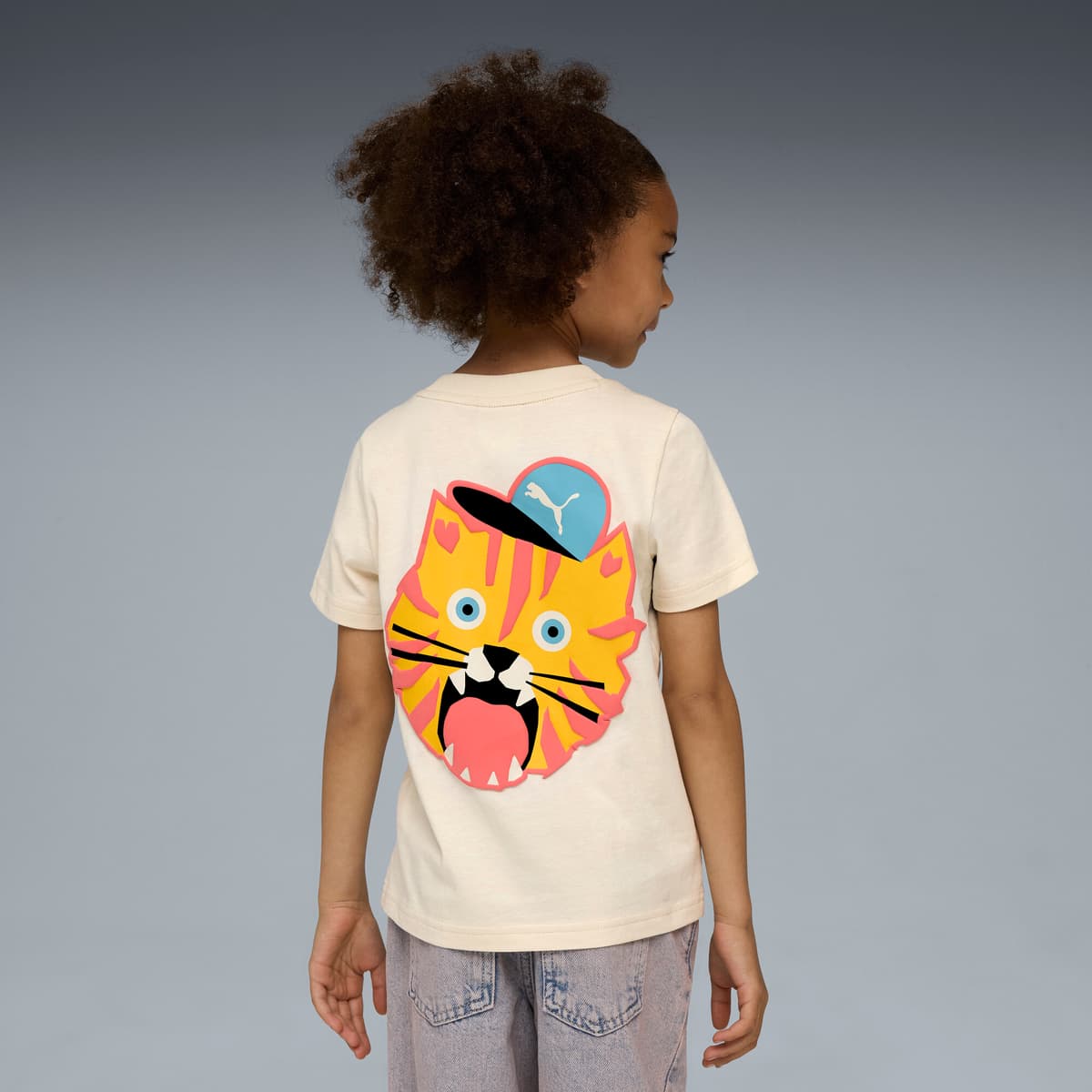 PUMA Moody Cat Graphic T-shirt I, Maat 2-3Y thumbnail 4