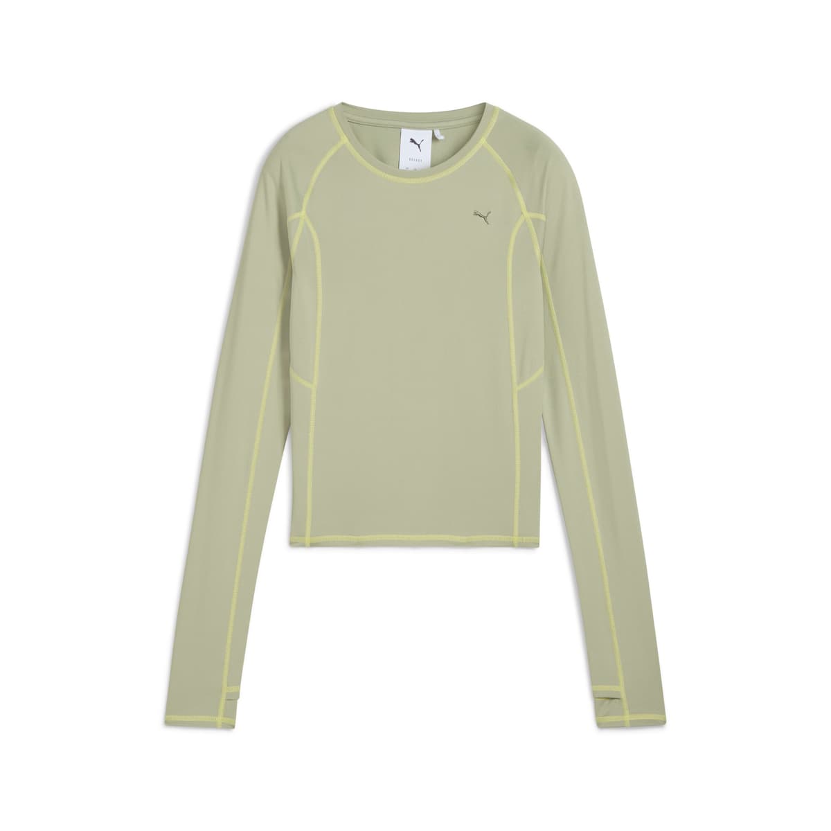 PUMA YONA strakke top met lange mouwen voor Dames, Maat XXS thumbnail 3