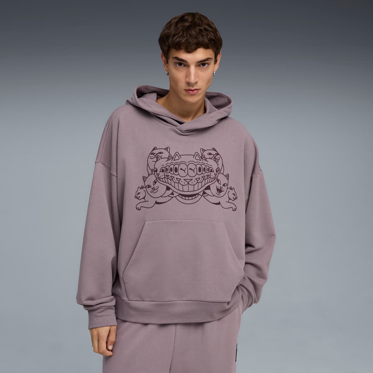 PUMA x RIPNDIP Boxy hoodie uniseks voor Heren, Maat XXL