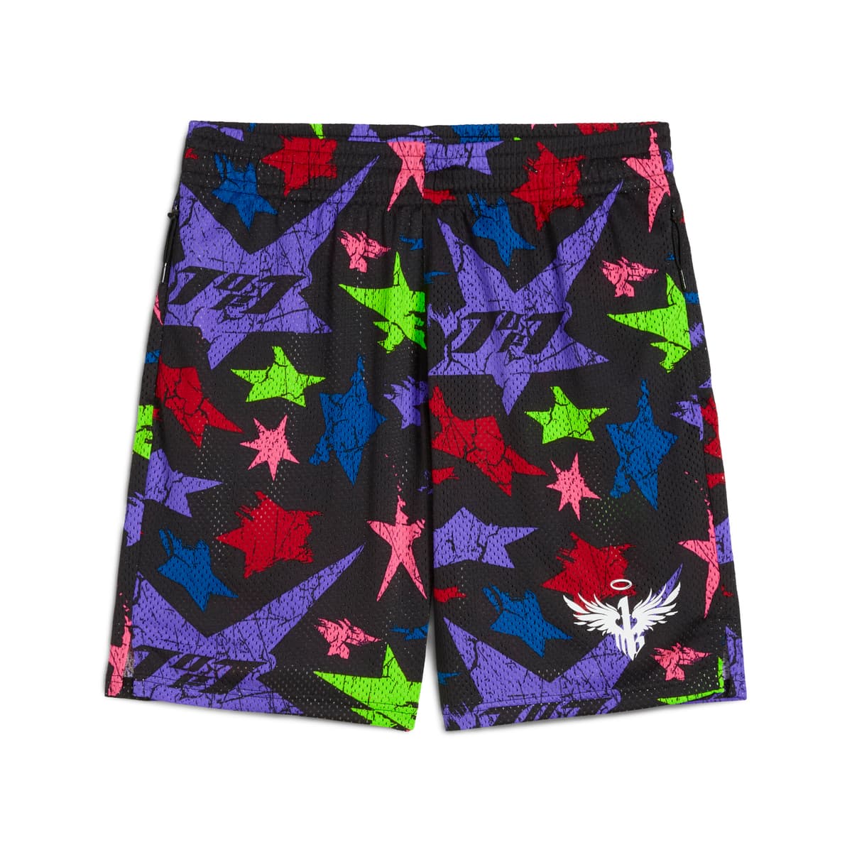 PUMA LaMelo Star Vision short voor Heren, Zwart, Maat 4XL