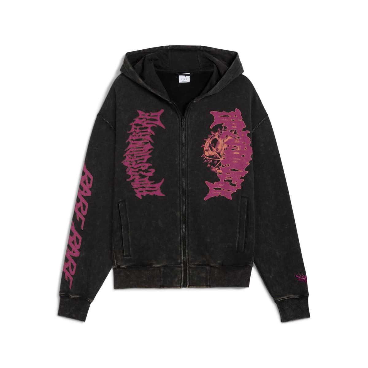 PUMA LaMelo Supernova hoodie met volledige rits voor Heren, Zwart, Maat 3XL thumbnail 3