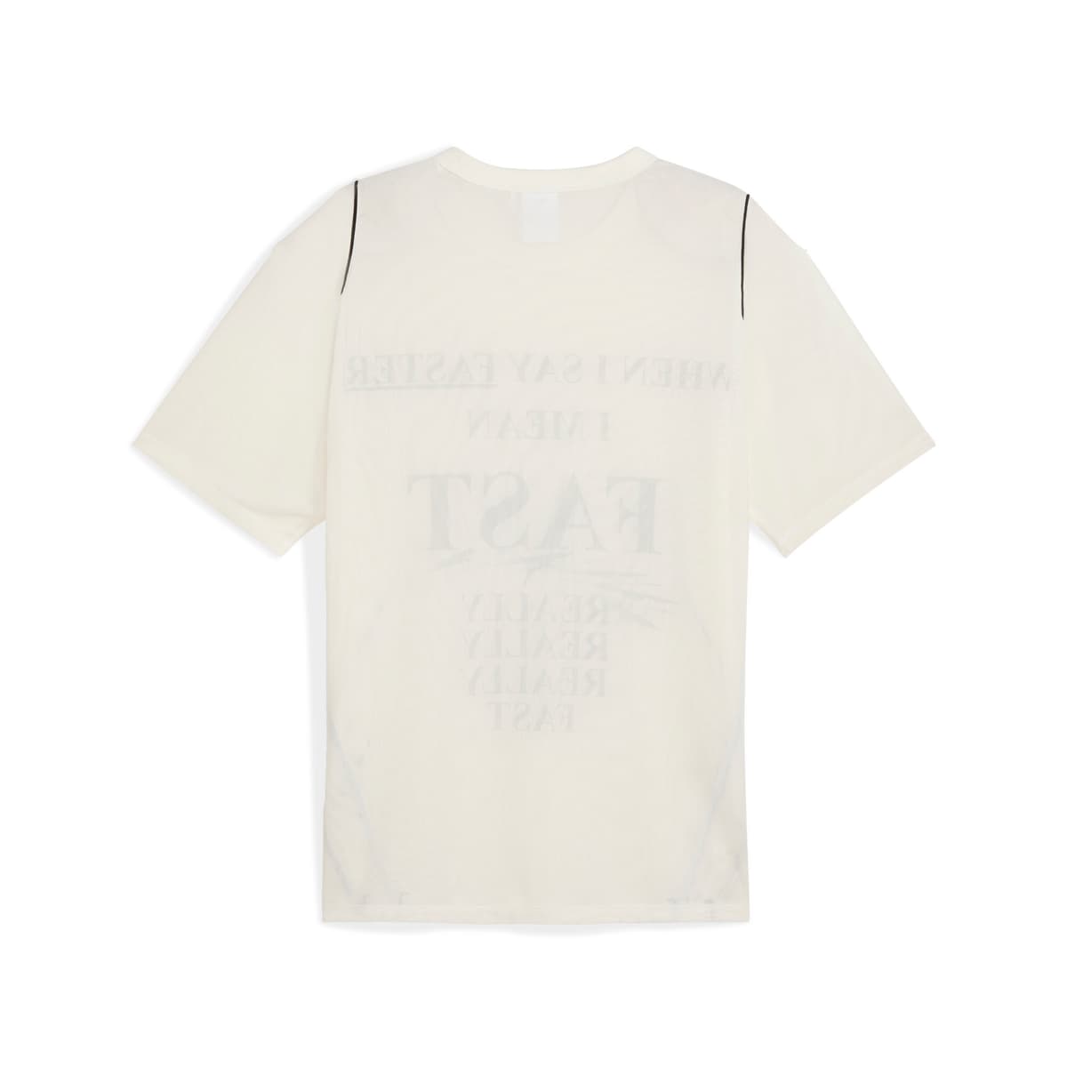 PUMA Nine To Five uniseks top van mesh, Wit, Maat L thumbnail 2