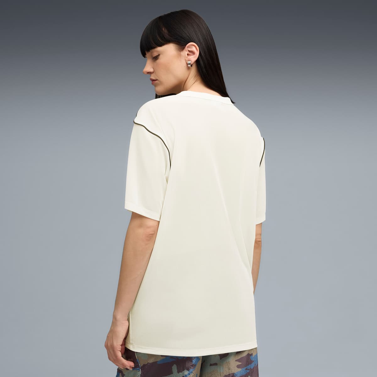 PUMA Nine To Five uniseks top van mesh, Wit, Maat L thumbnail 5