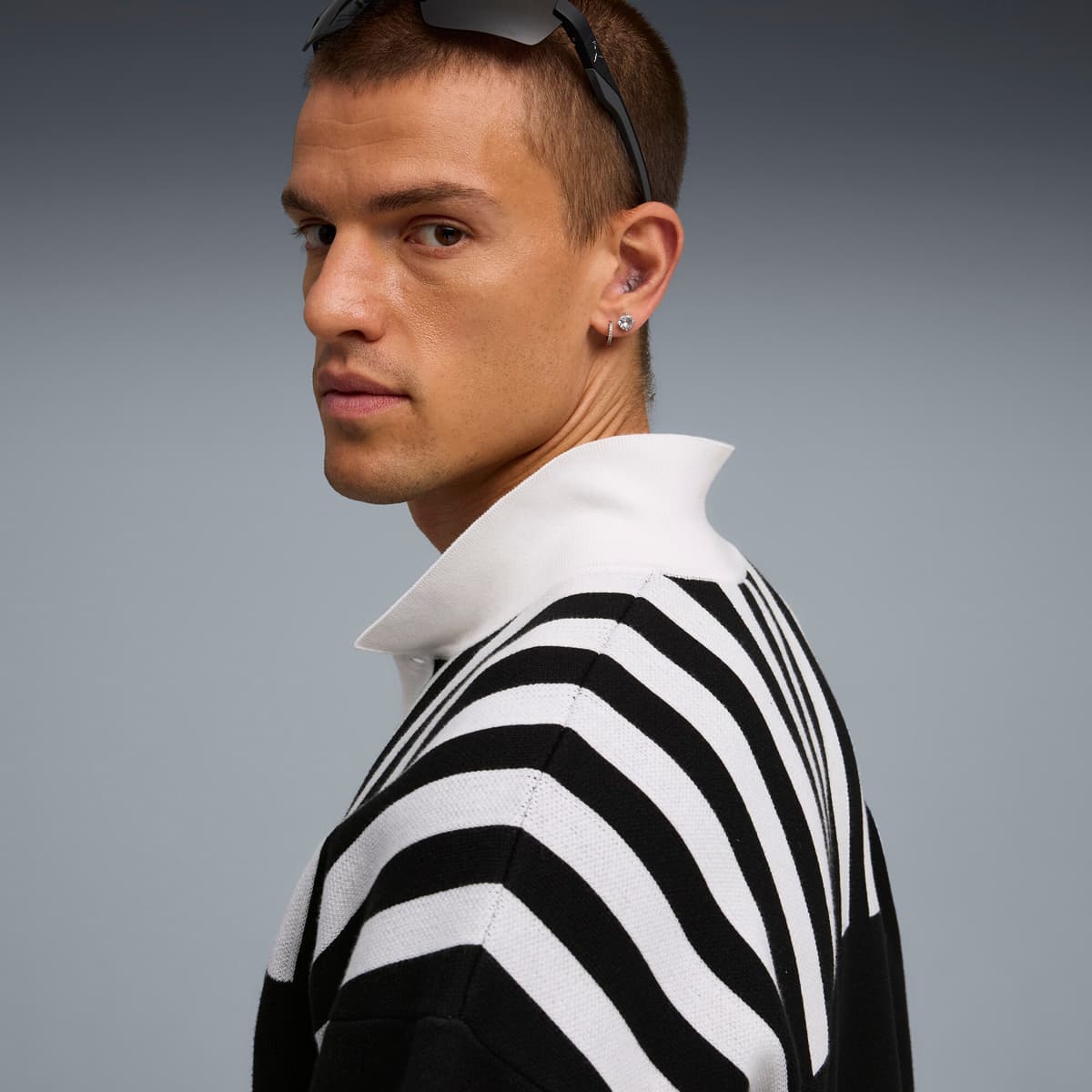 PUMA The NeverWorn VI gebreid shirt voor Heren, Zwart, Maat S thumbnail 7