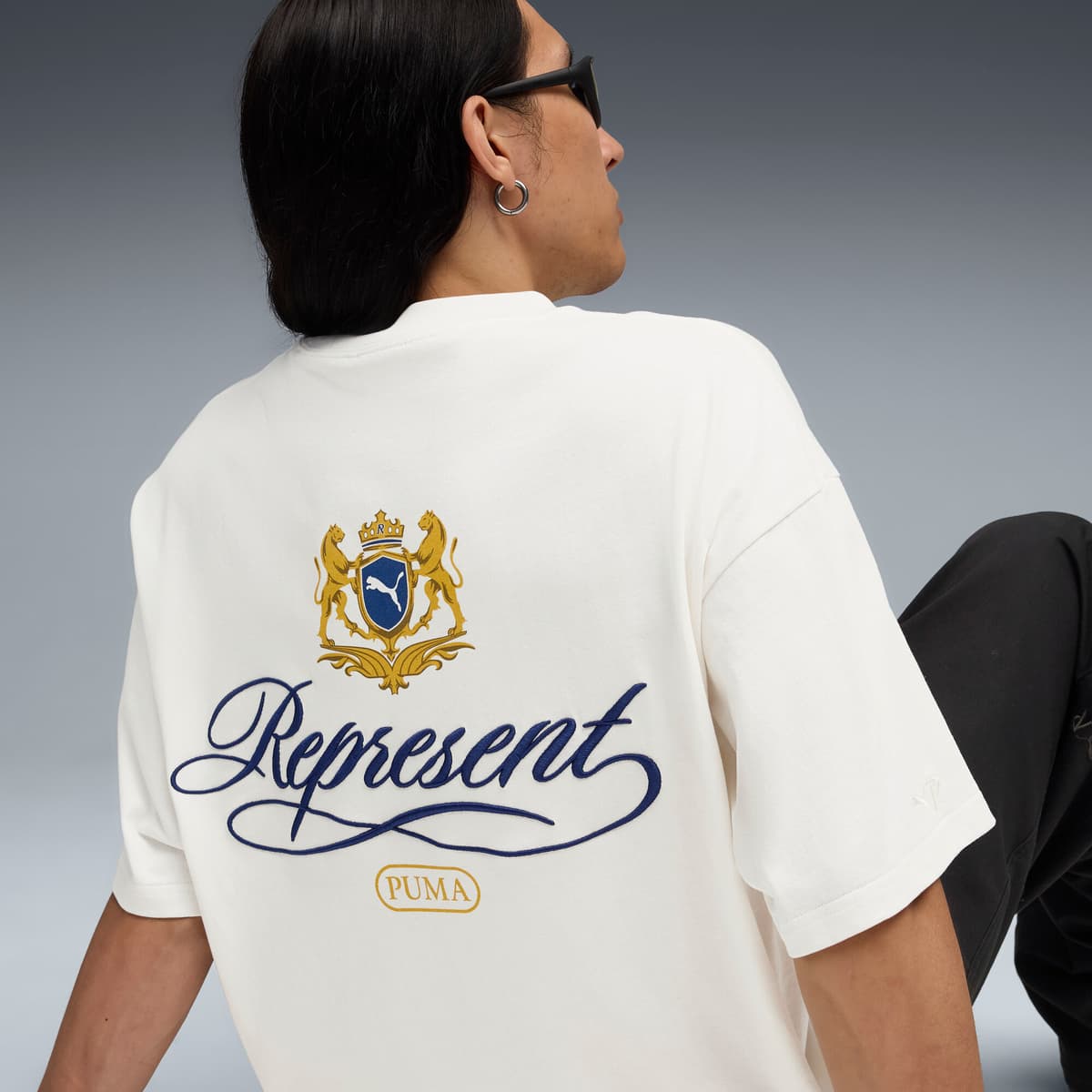 PUMA x REPRESENT T-shirt met grafische print voor Heren, Maat XS thumbnail 4