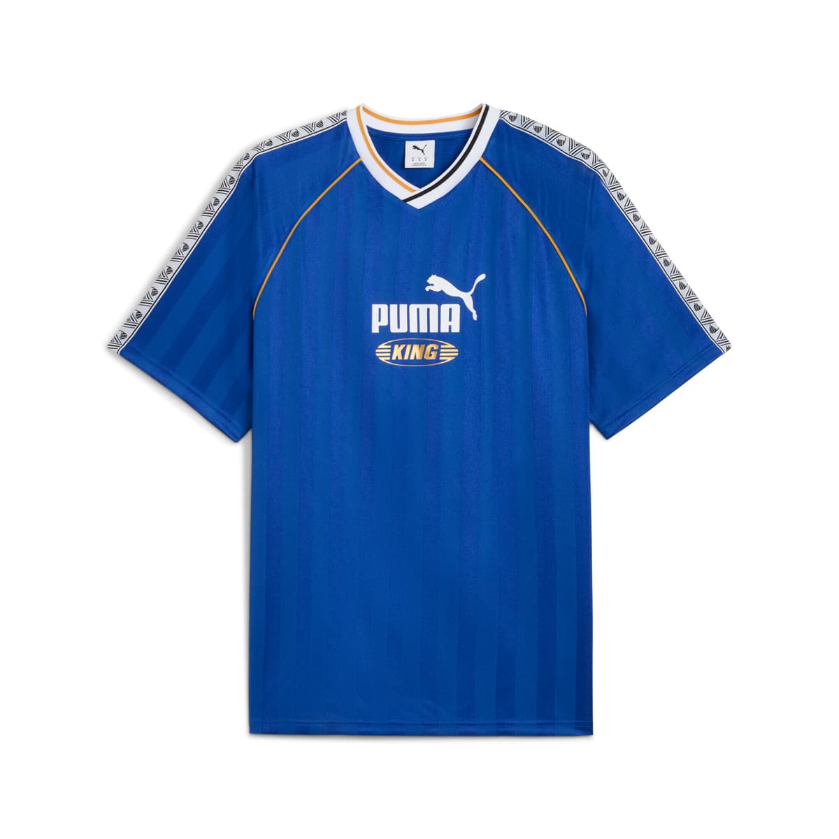 PUMA KING relaxed voetbalshirt uniseks, Blauw, Maat L thumbnail 3