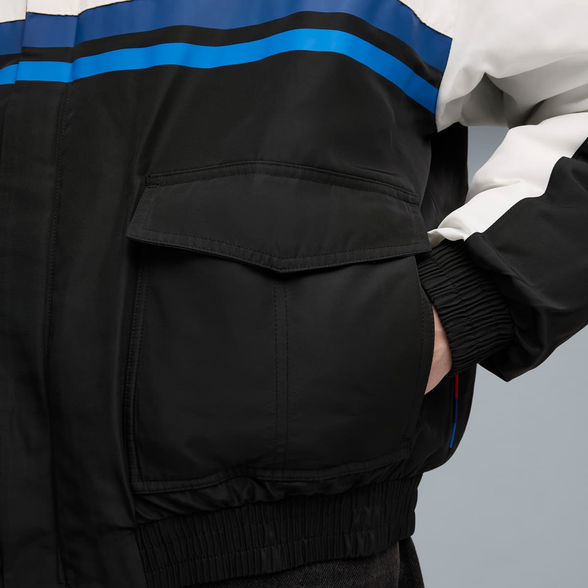 PUMA BMW M Motorsport Lifestyle jack voor Heren, Zwart, Maat XL thumbnail 4