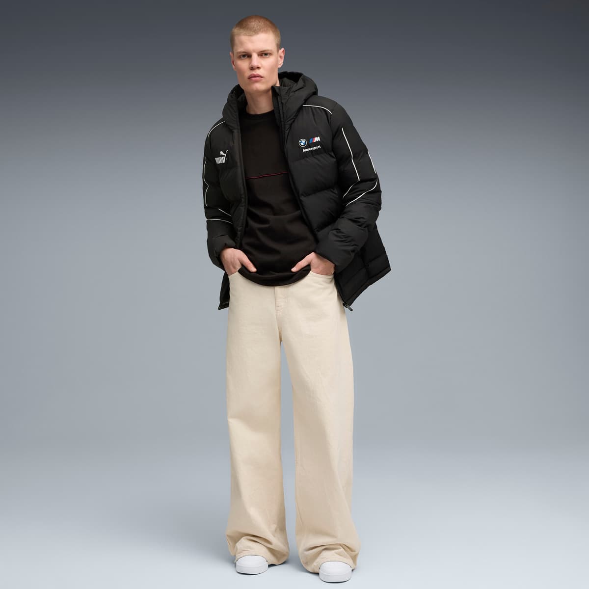 PUMA BMW M Motorsport MT7+ gewatteerd jack voor Heren, Zwart thumbnail 6