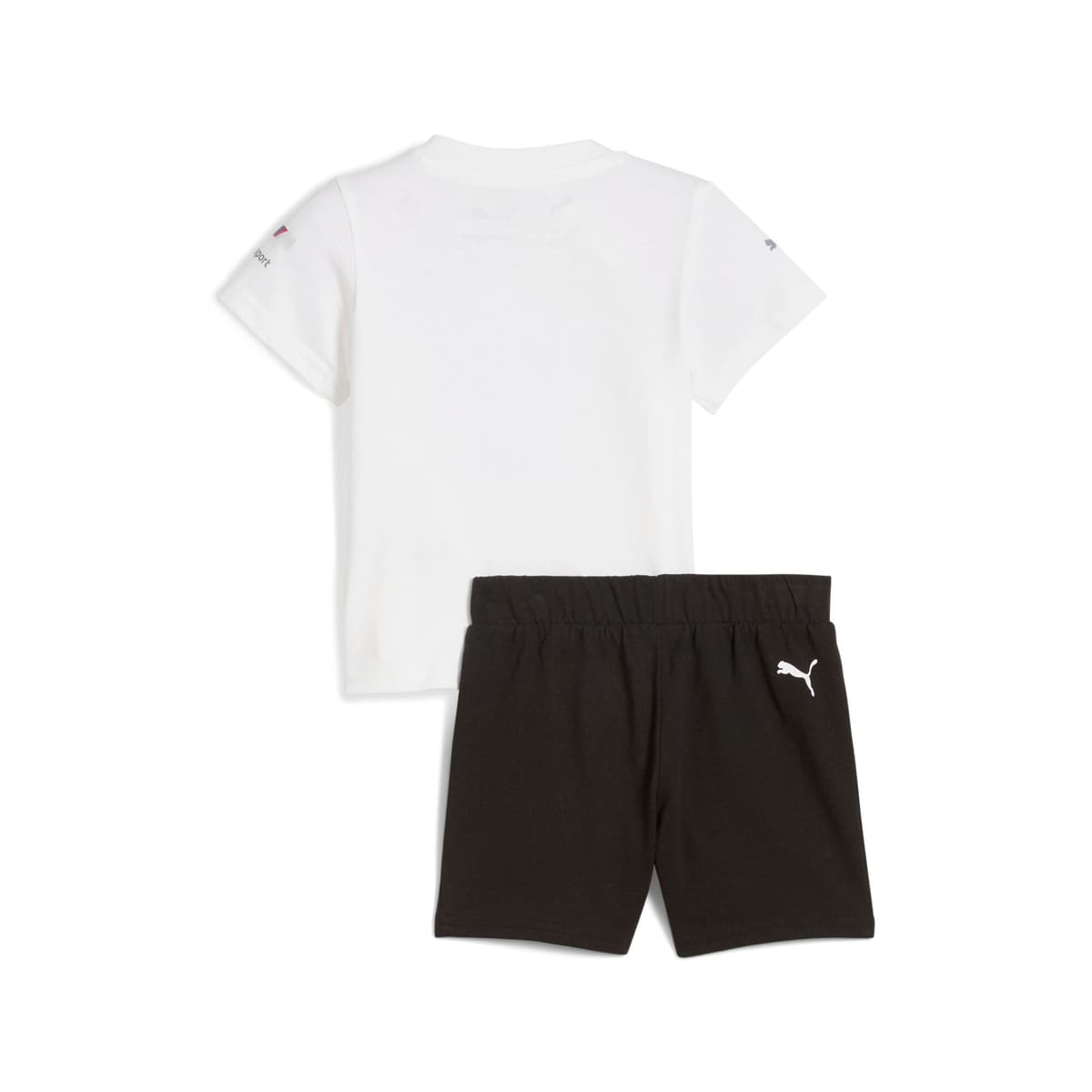 PUMA BMW M Motorsport Essentials set met korte mouwen, Wit, Maat 2-3Y thumbnail 2