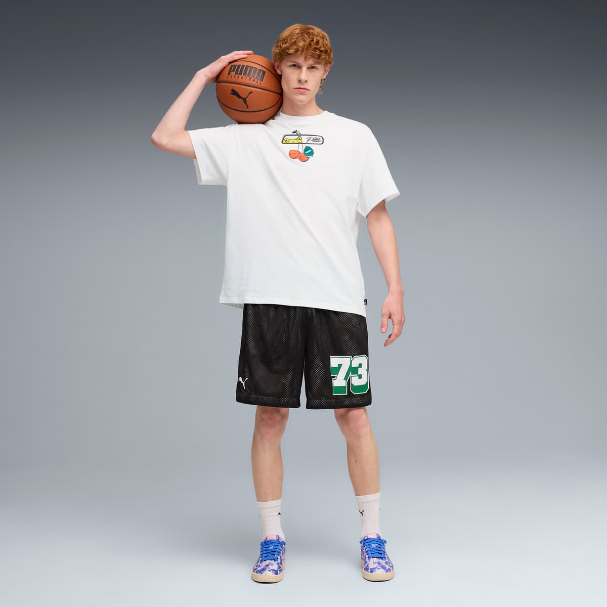 PUMA Commissioner Dylan omkeerbare short voor Heren, Zwart, Maat M thumbnail 6