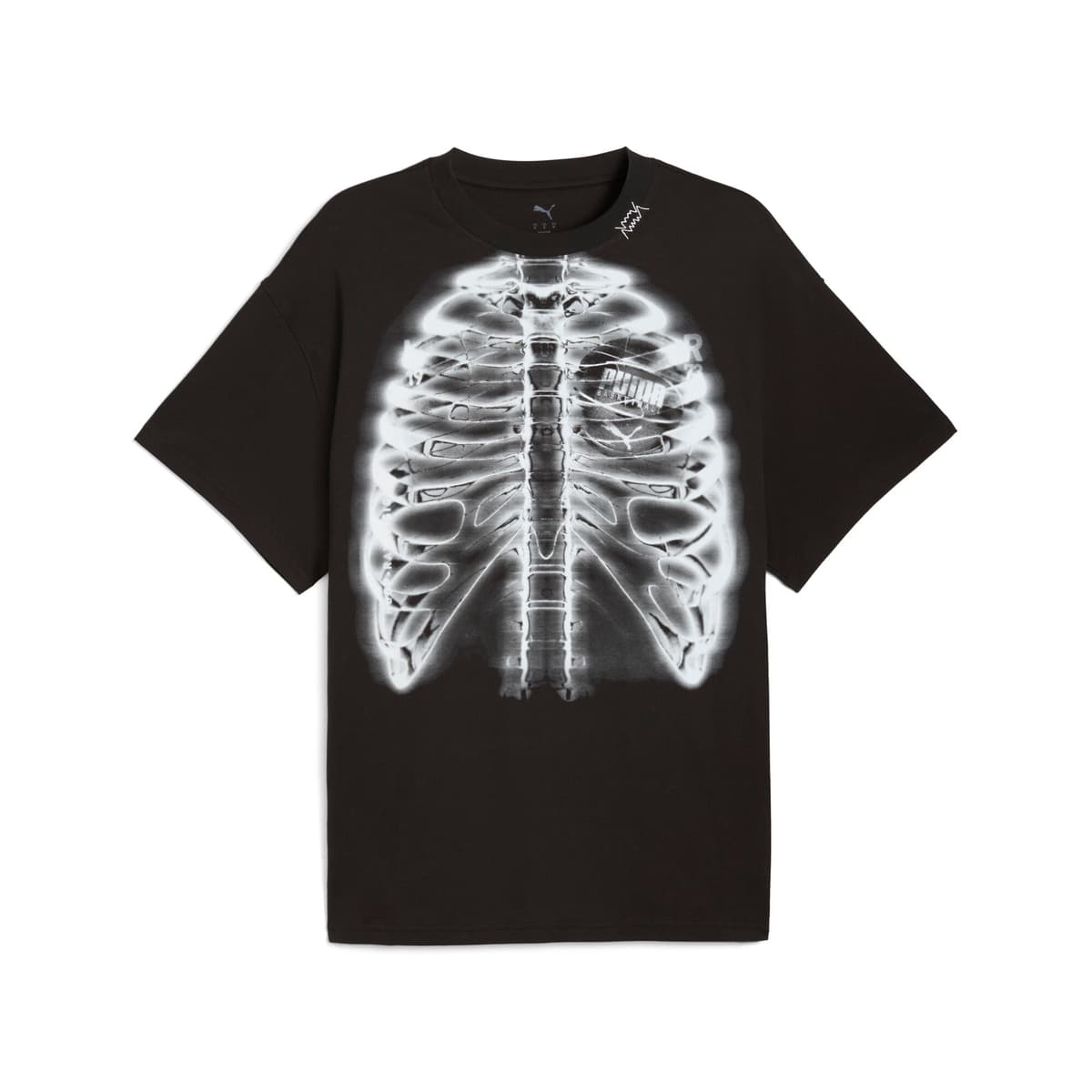 PUMA Hooptopia Hoopray Vision T-shirt voor Heren, Zwart, Maat L thumbnail 3