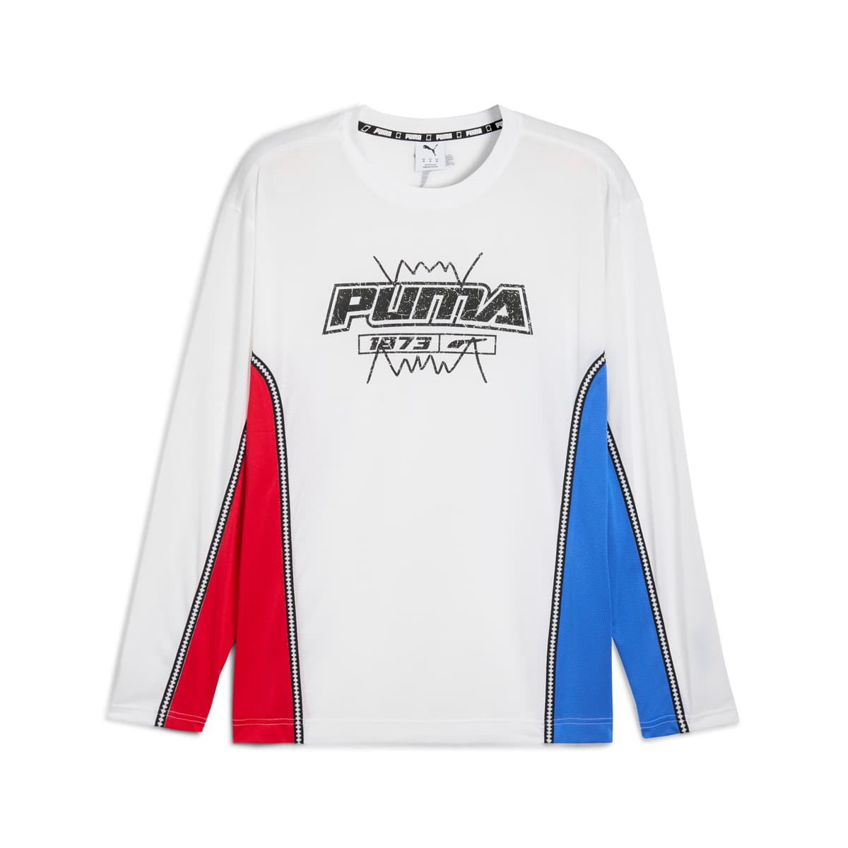 PUMA Hoopaverse Shooting basketbalshirt voor Heren, Wit, Maat M thumbnail 3